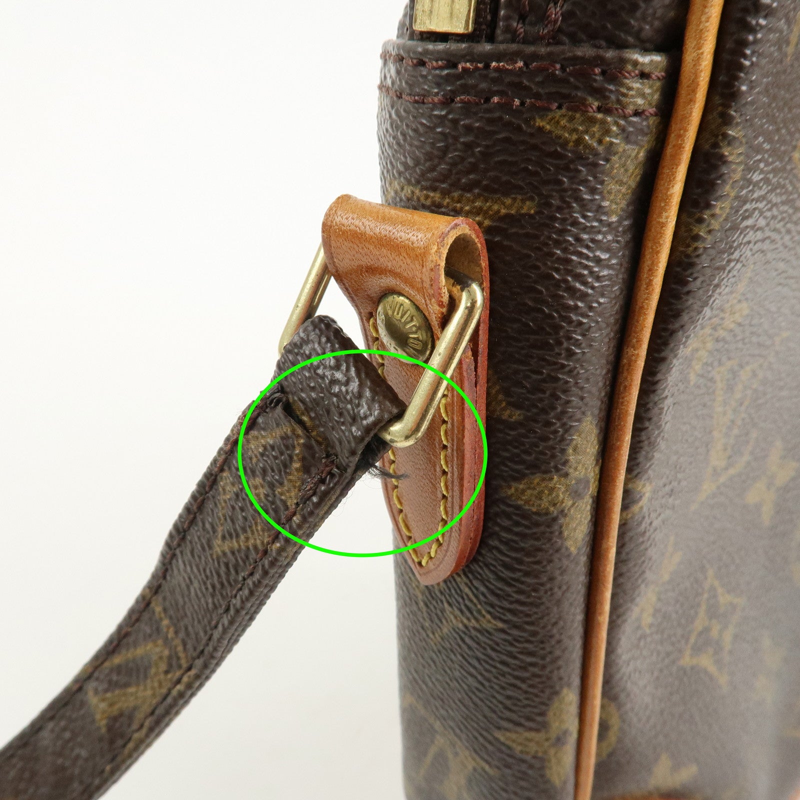 Louis Vuitton Monogram Danube Shoulder Bag Crossbody Bag M45266 Used