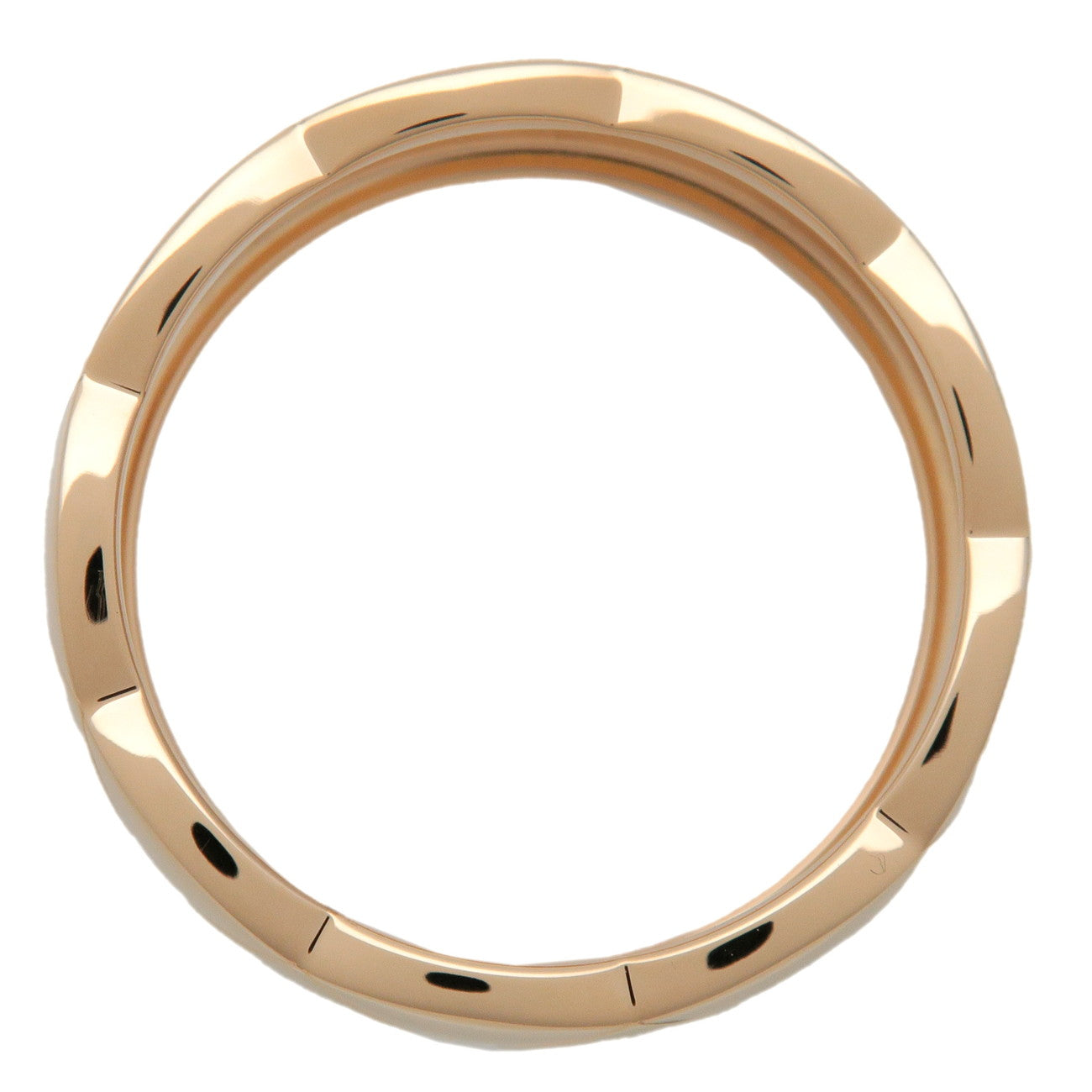 CHANEL COCO Crush Ring Medium 750YG Yellow Gold #56 US7.5 J10571