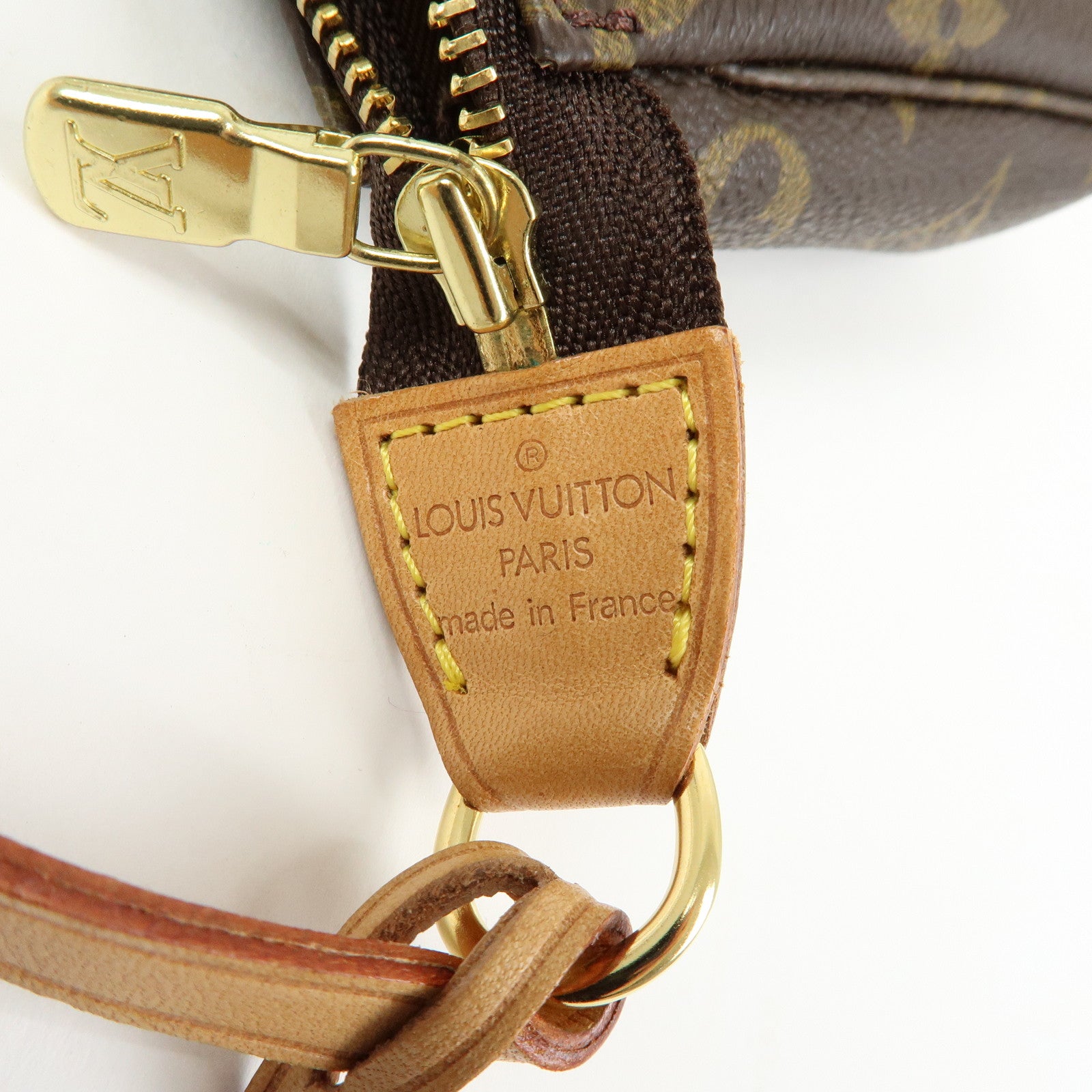 Louis Vuitton Monogram Pochette Accessoires Pouch Hand Bag M51980