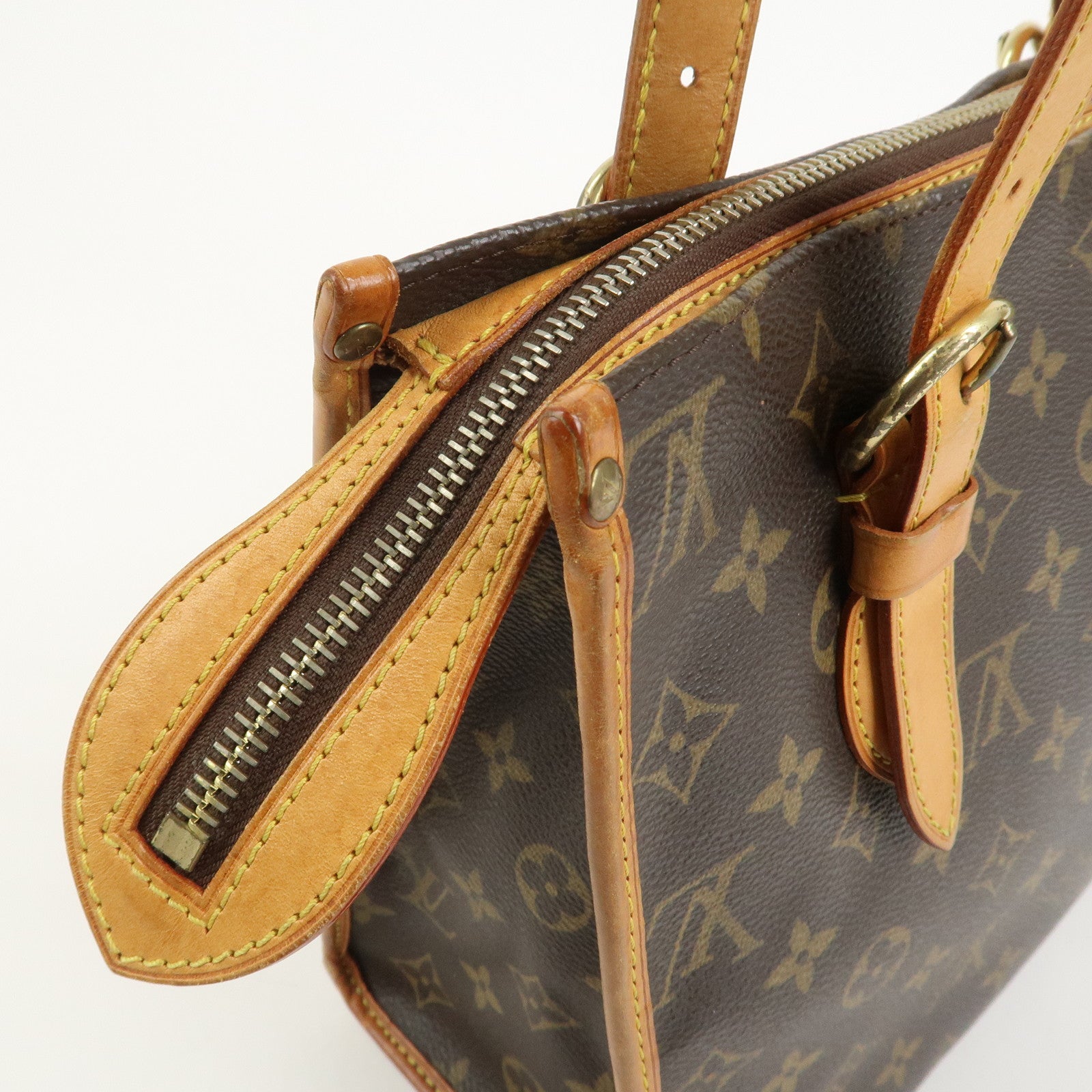 Louis Vuitton Monogram Popincourt Haut Shoulder Bag Brown M40007