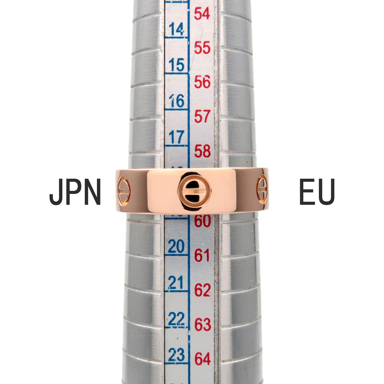 Cartier Love Ring K18 750PG Rose Gold #59 US9 EU59 HK20