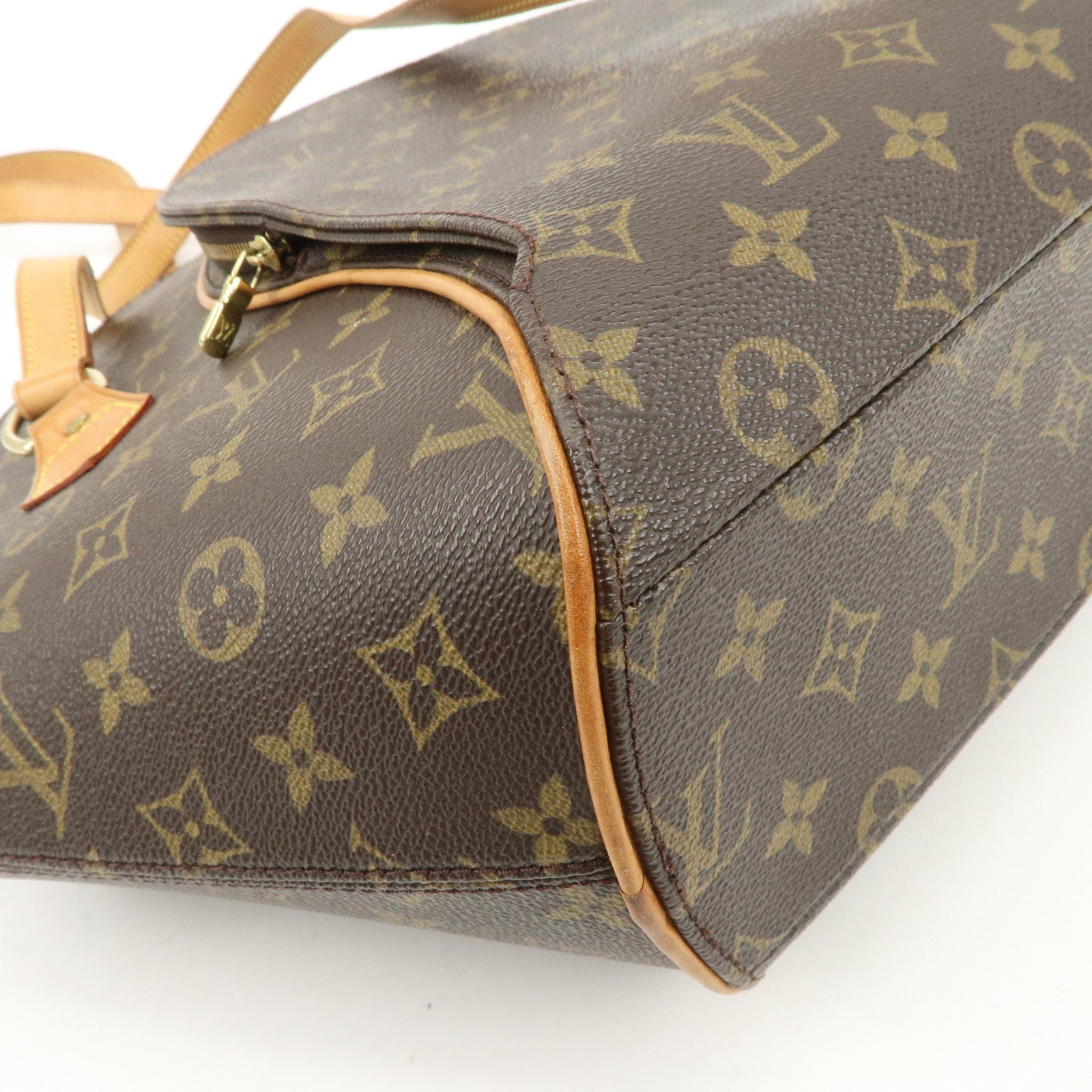 Louis Vuitton Monogram Ellipse Shopping Shoulder Bag Brown M51128 Used