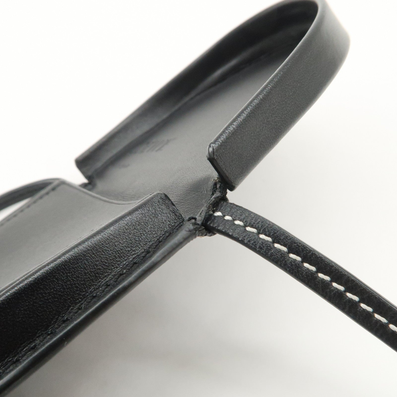 LOEWE Anagram Leather Mini Heel Shoulder Strap Pouch Coin Case