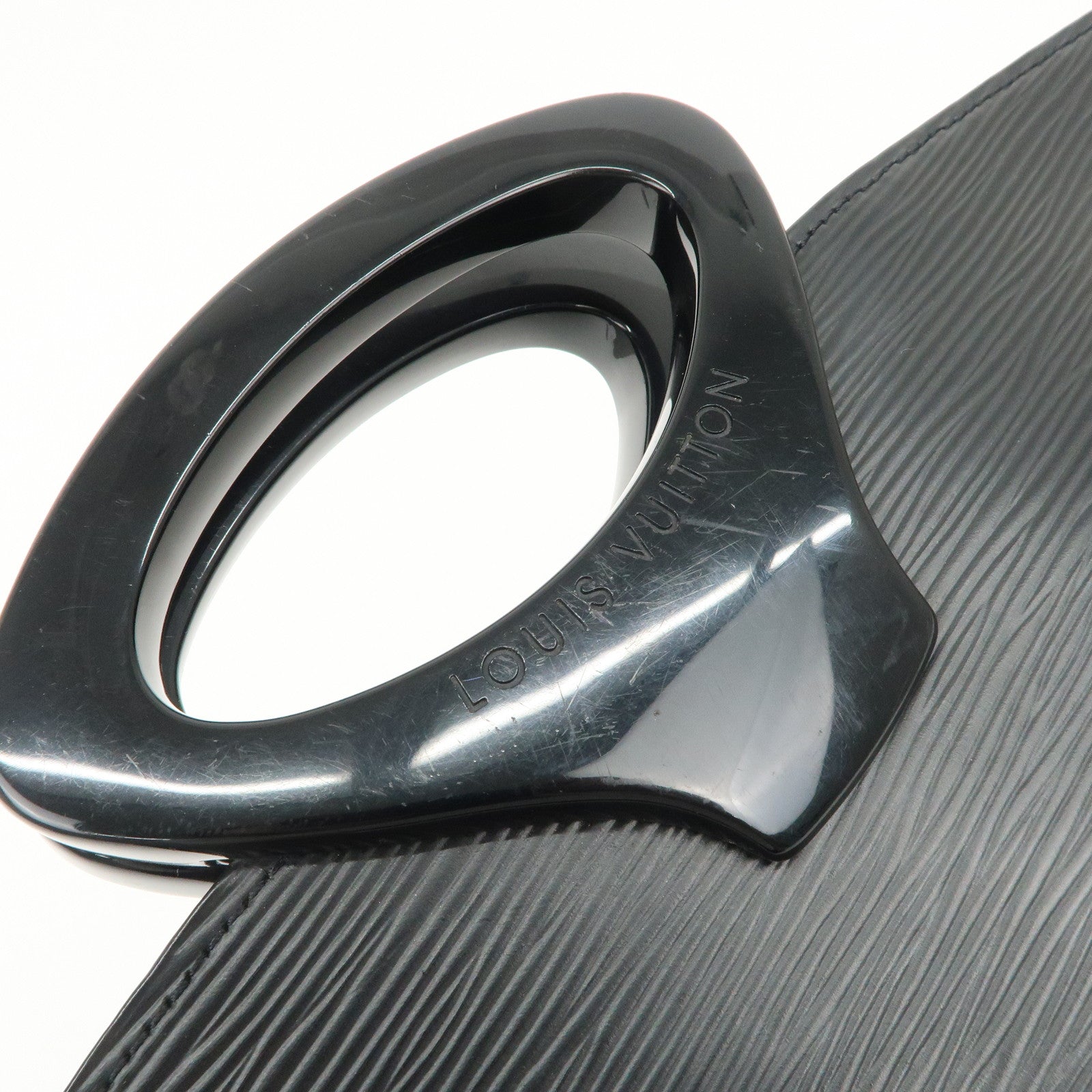 Louis Vuitton Epi Leather Noctambule Hand Bag Black M54522 Used