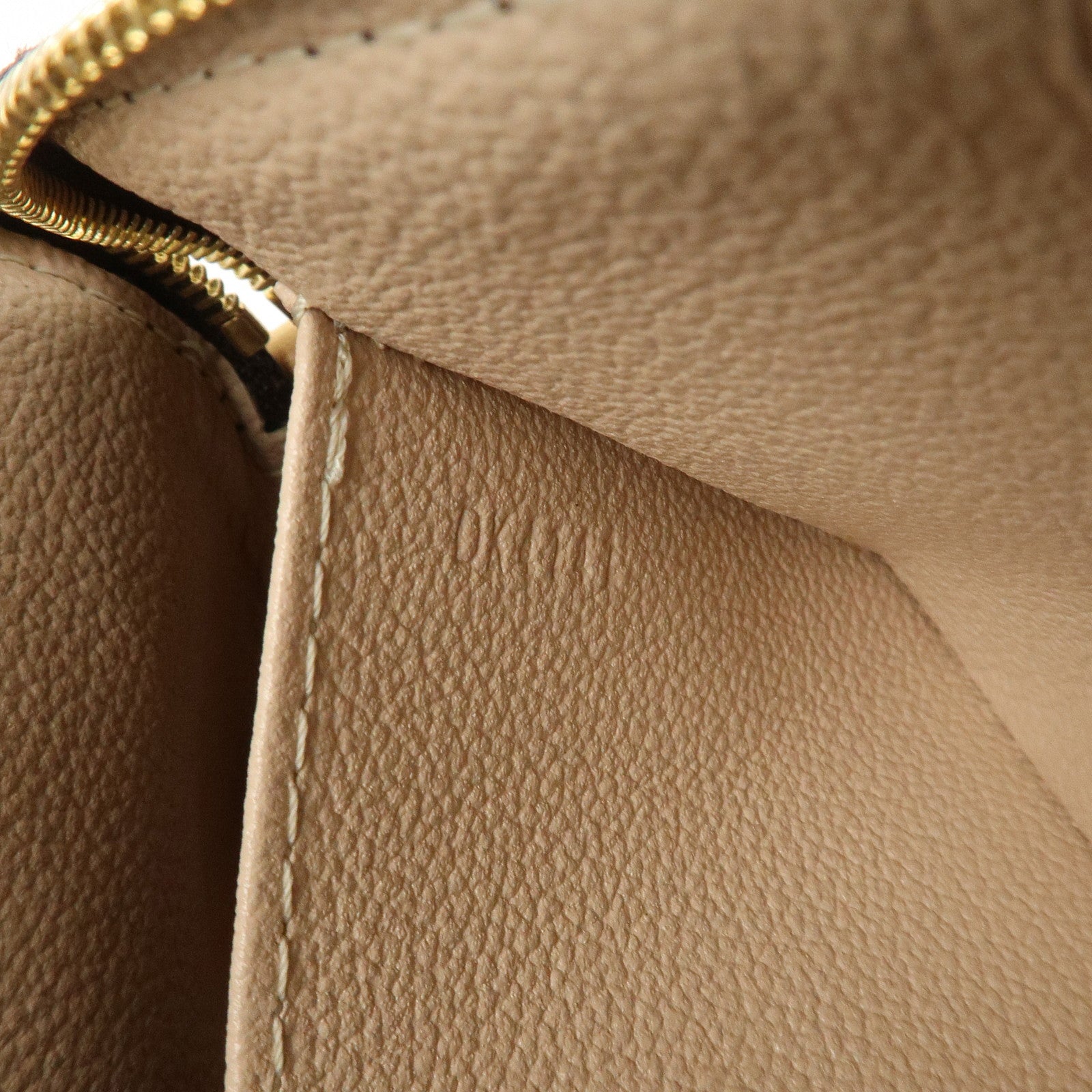 Louis Vuitton Monogram Canvas Pochette Cosmetic Pouch Brown M47515