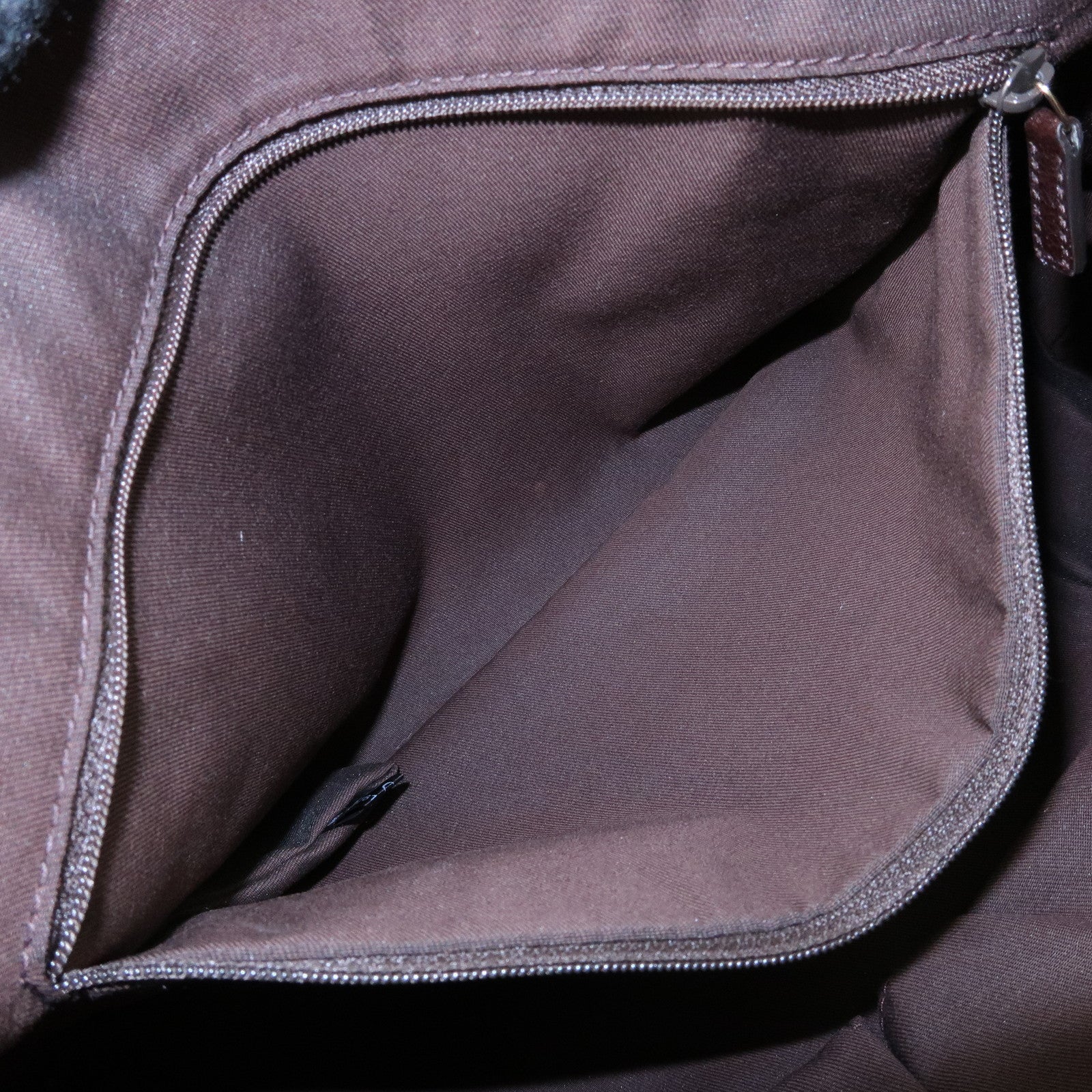 GUCCI Abbey GG Canvas Leather Tote Bag Hand Bag Beige Brown 141470