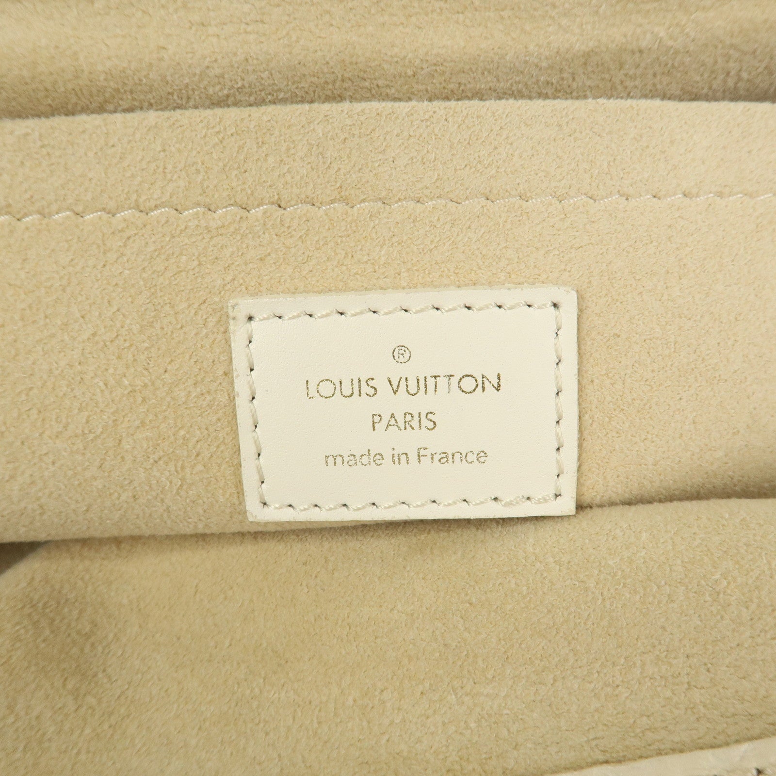Louis Vuitton Monogram Mini Lin Trapeze PM Hand Bag Dune M40061