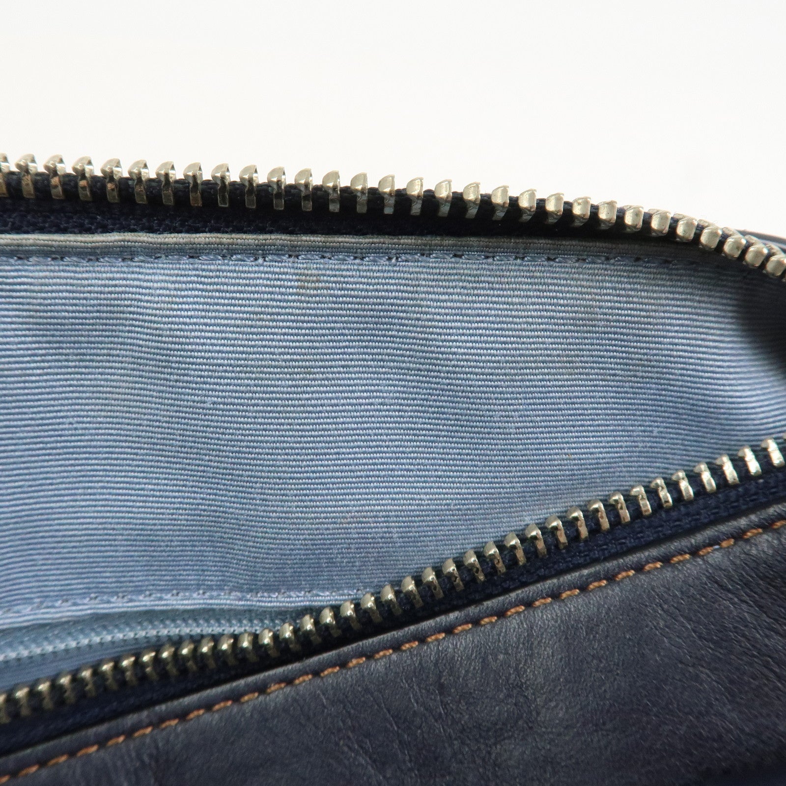 COACH Signature Denim Leather 2Way Bag Shoulder Bag Hand Bag