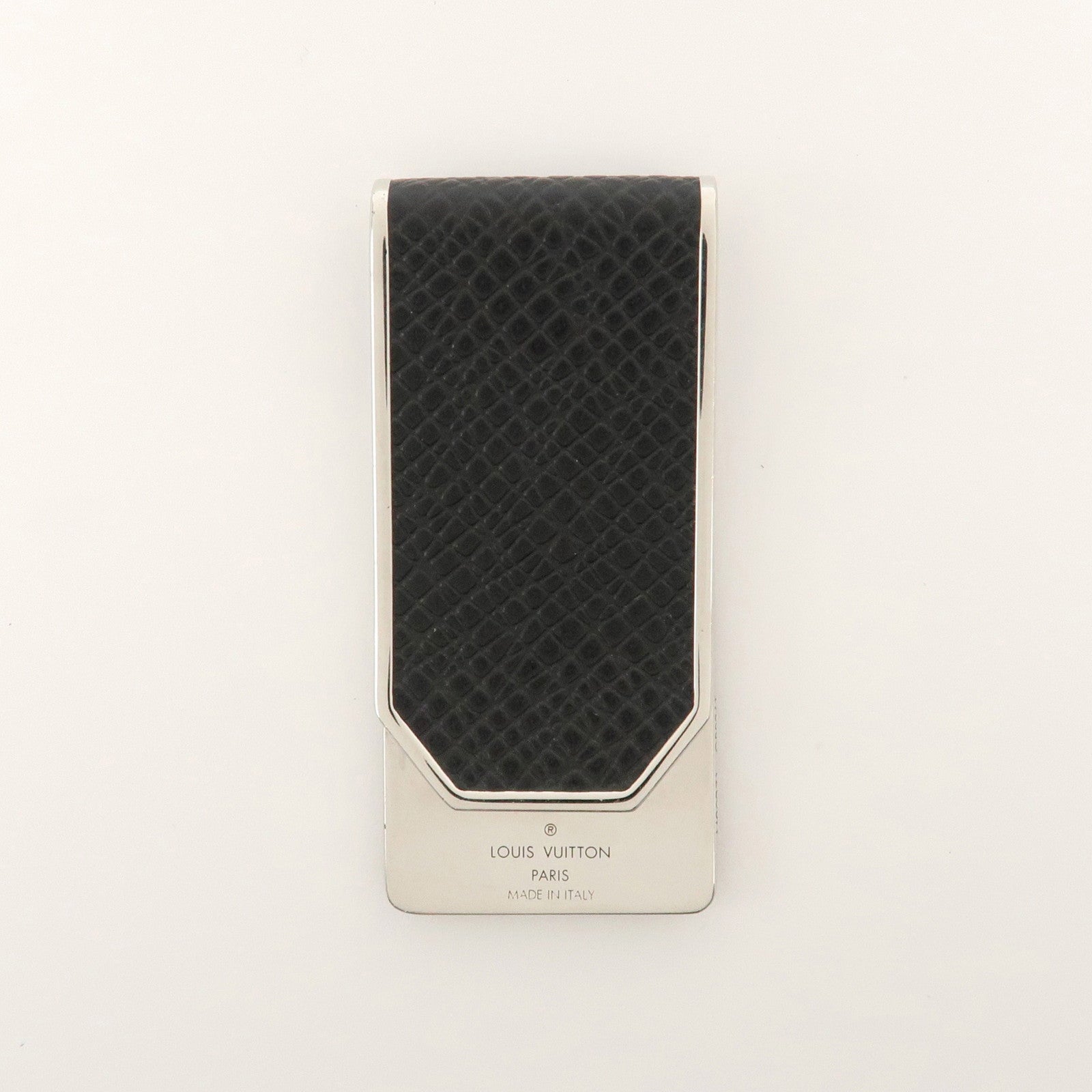 Louis Vuitton Pince Billets Neo LV Club Money Clip Black M00271 Used