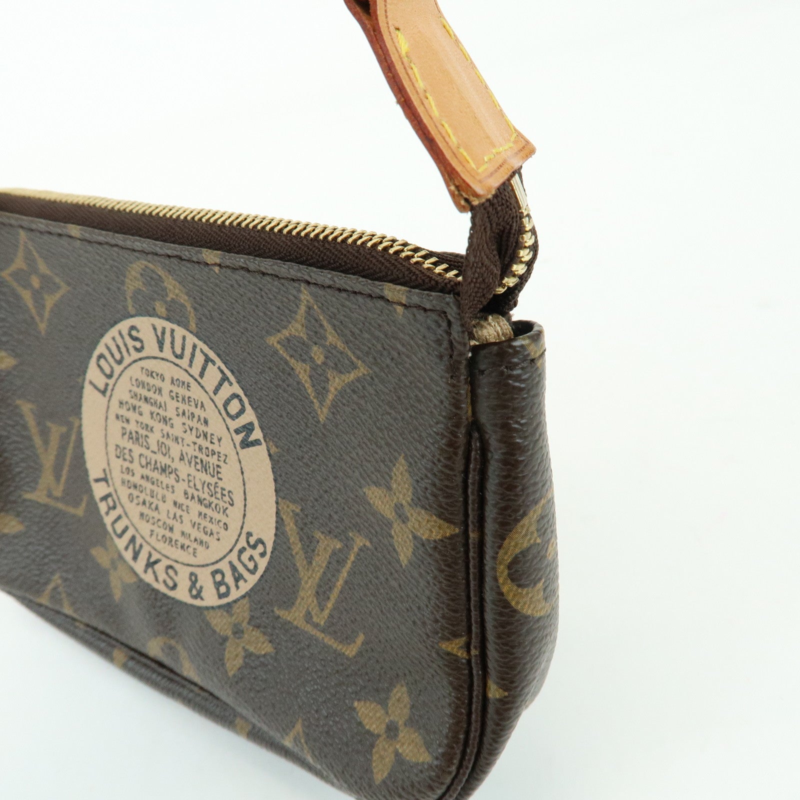 Louis Vuitton Monogram T&B Mini Pochette Accessoires Pouch M60153