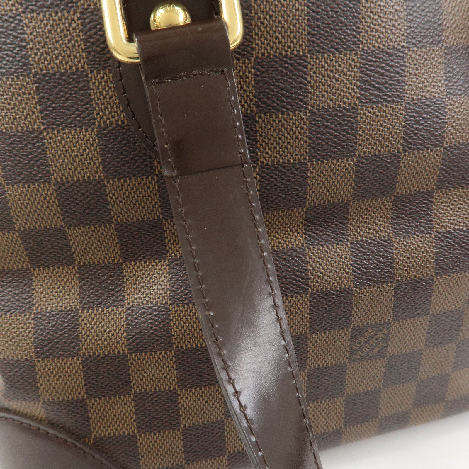Louis Vuitton Damier Ebene Hampstead PM Hand Bag Tote Bag N51205