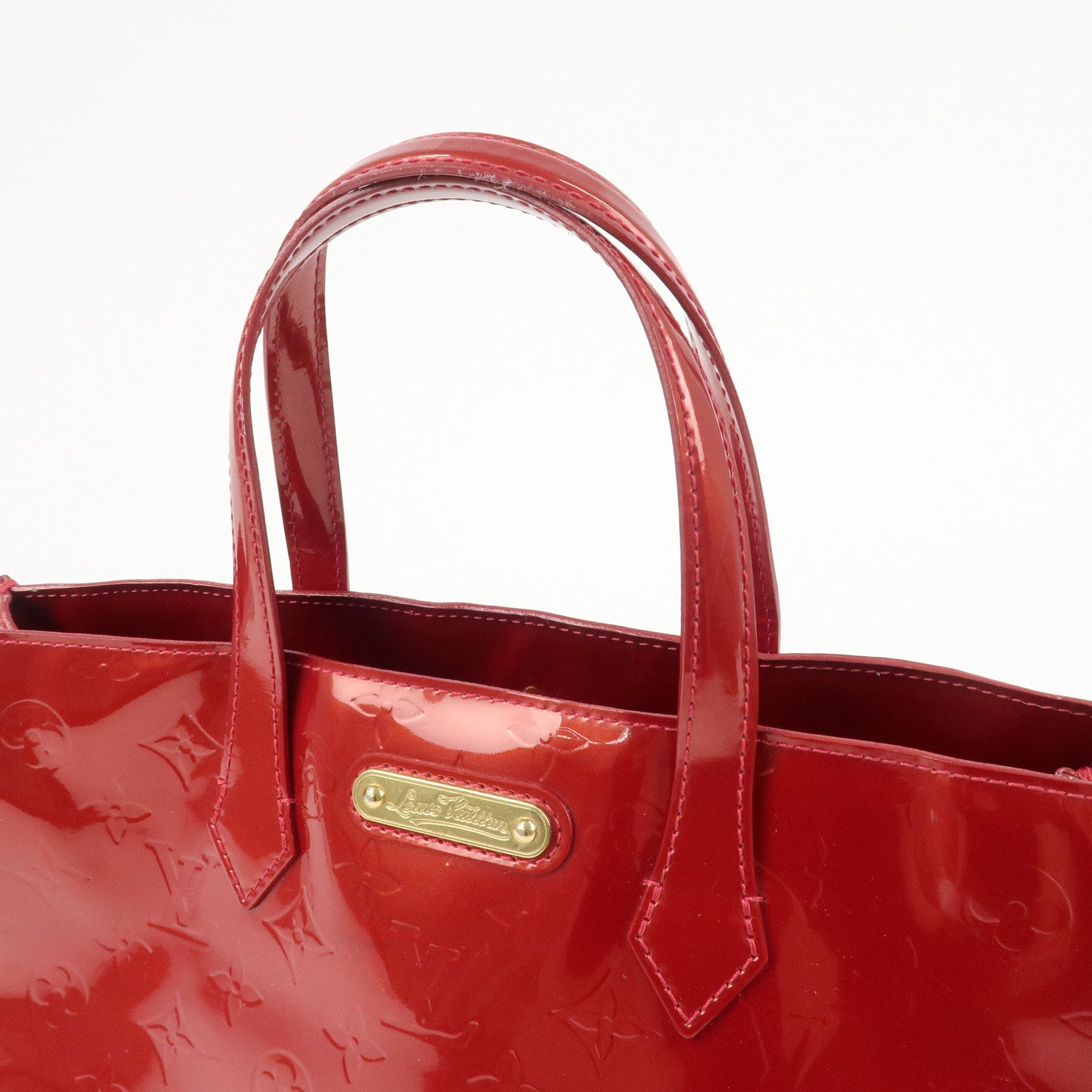 Louis Vuitton Monogram Vernis Wilshire PM Hand Bag M93642
