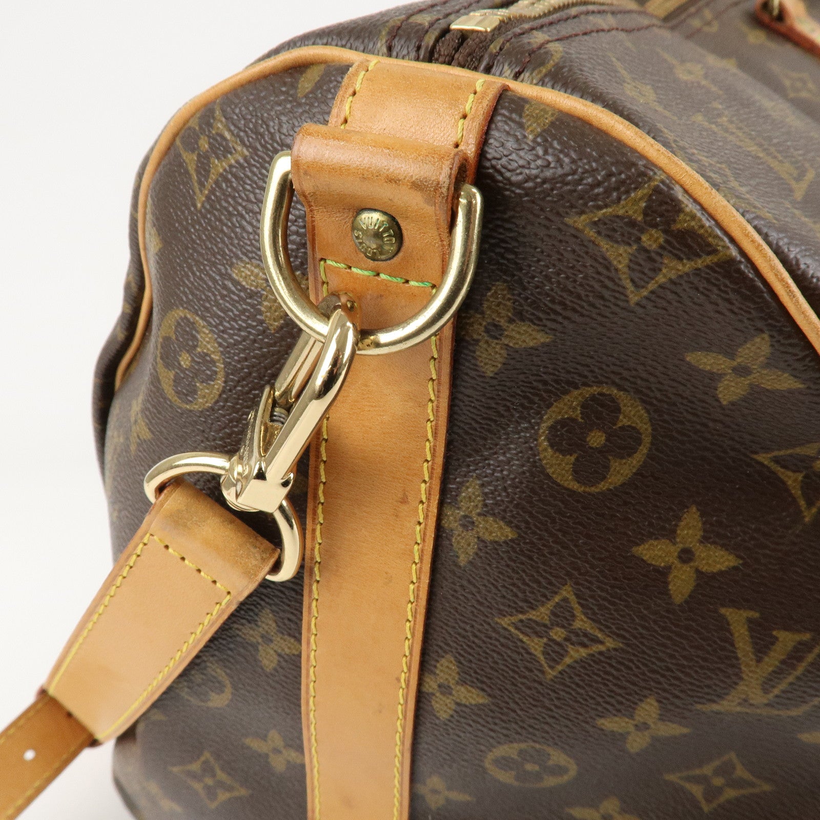 Louis Vuitton Monogram Keep All Bandouliere 55 Boston Bag M41414 Used