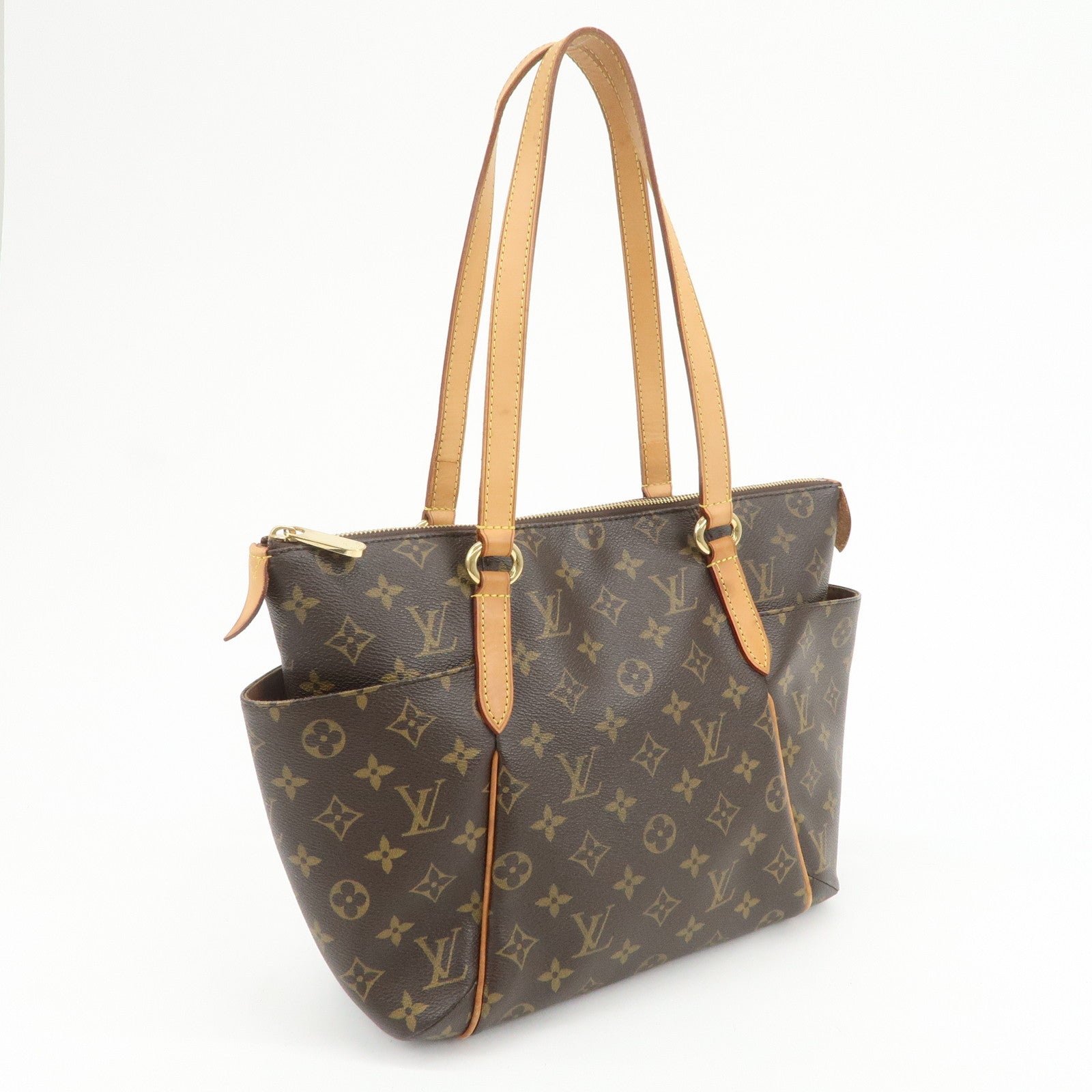 Louis Vuitton Monogram Totally PM Shoulder Bag Brown M56688