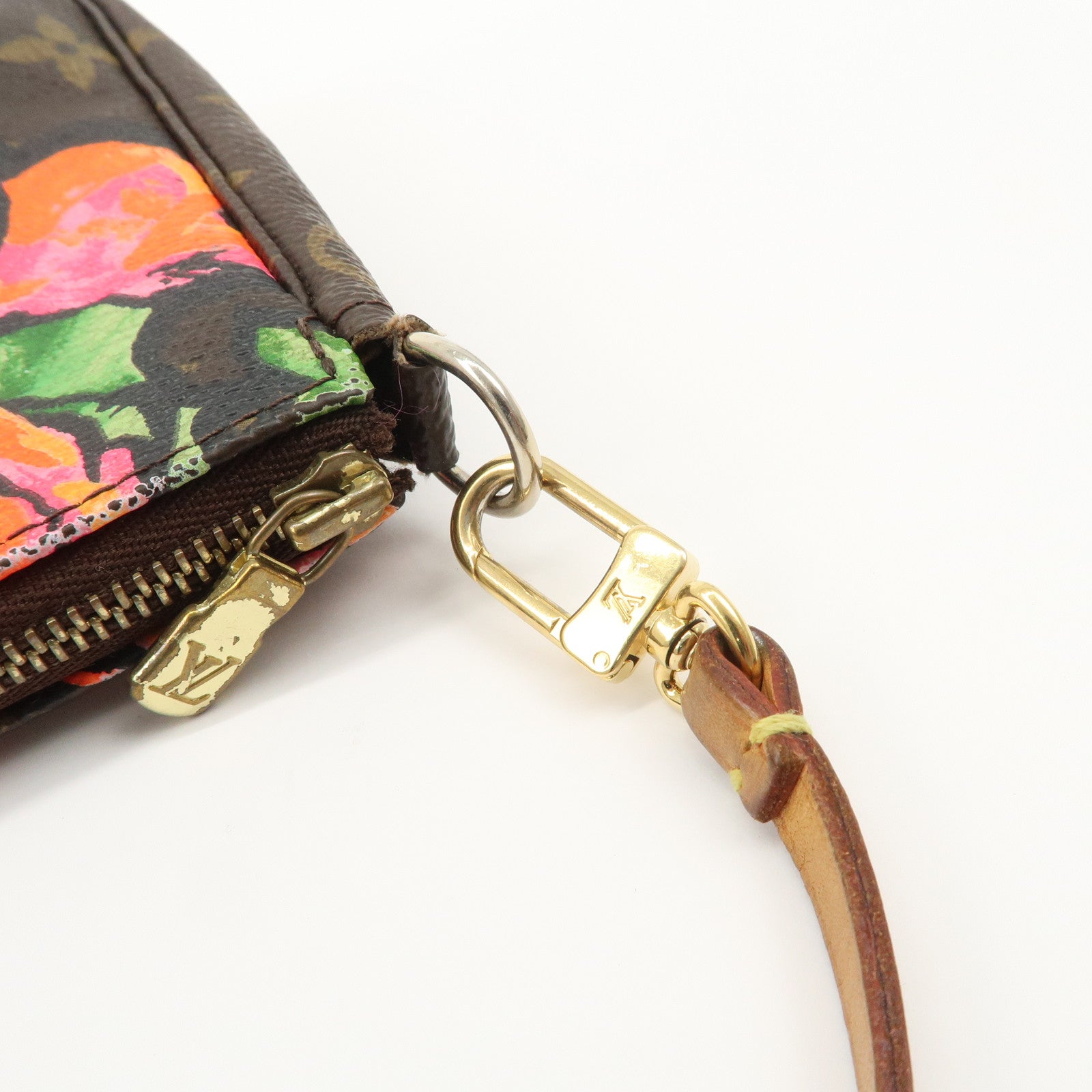 Louis Vuitton Monogram Rose Pochette Accessoires Pouch M48615