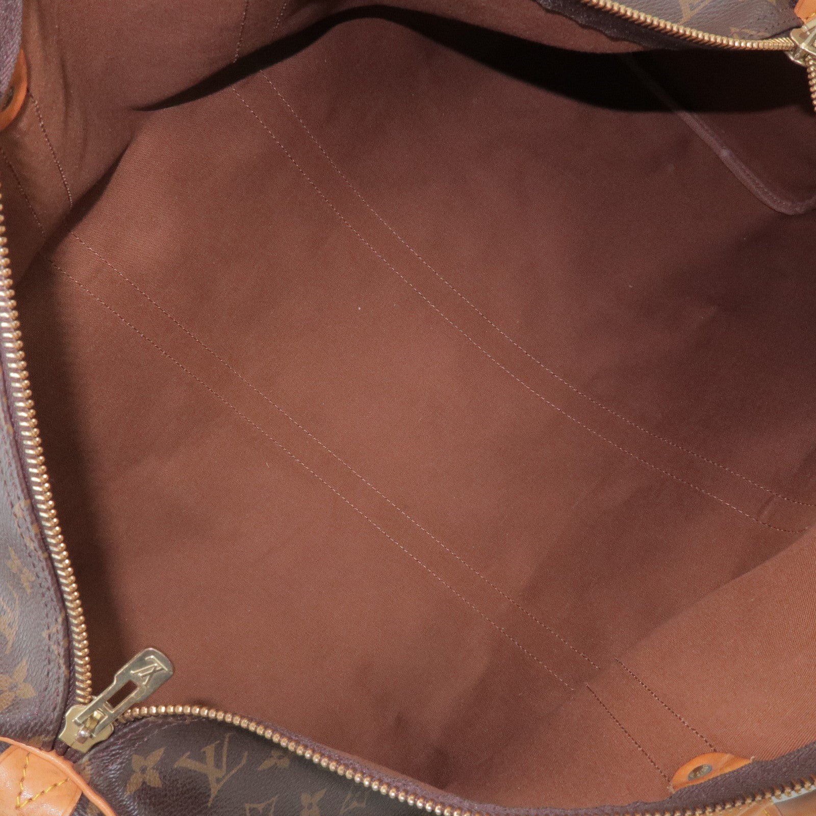 Louis Vuitton Monogram Keep All 55 Boston Bag Brown M41424