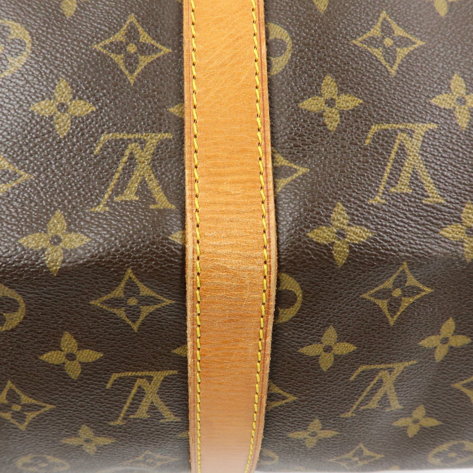 Louis Vuitton Monogram Keep All Bandouliere 50 Boston Bag M41416