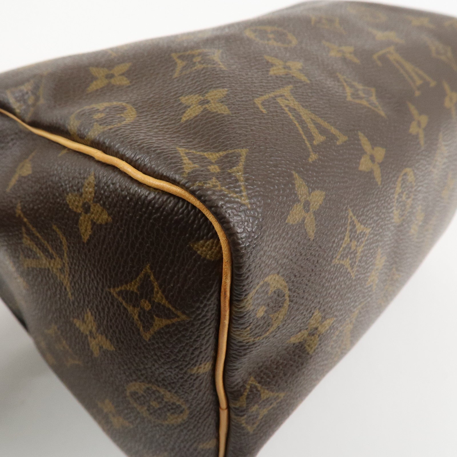 Louis Vuitton Monogram Speedy 25 Hand Bag Boston Bag M41528 Used