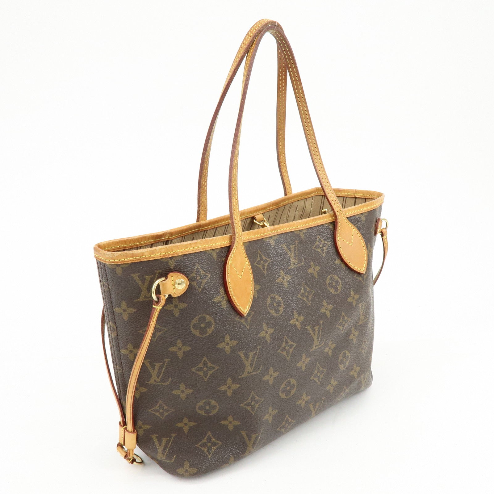 Louis Vuitton Monogram Neverfull PM Tote Bag Hand Bag M40155