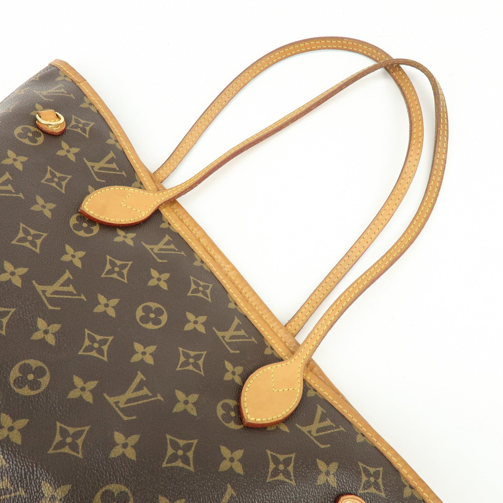 Louis Vuitton Monogram Neverfull MM Tote Bag Brown M41178