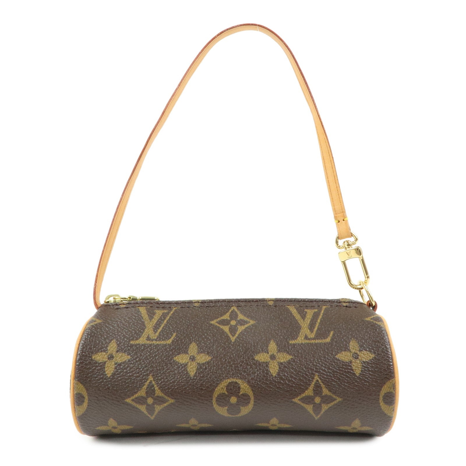 Louis Vuitton Monogram Mini Pouch for Papillon Bag Brown