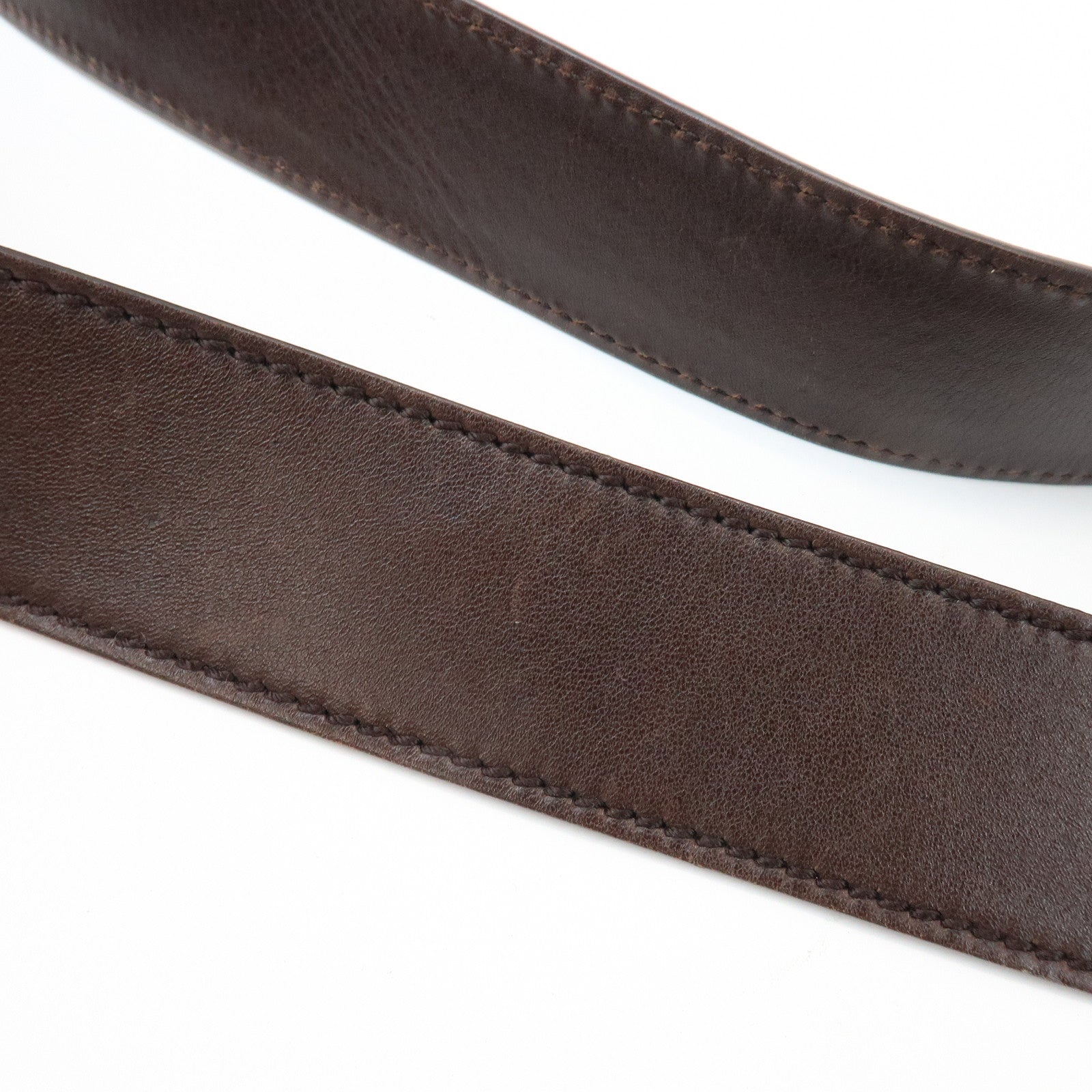 GUCCI GG Supreme PVC Leather Shoulder Crossbody Bag Brown 92562