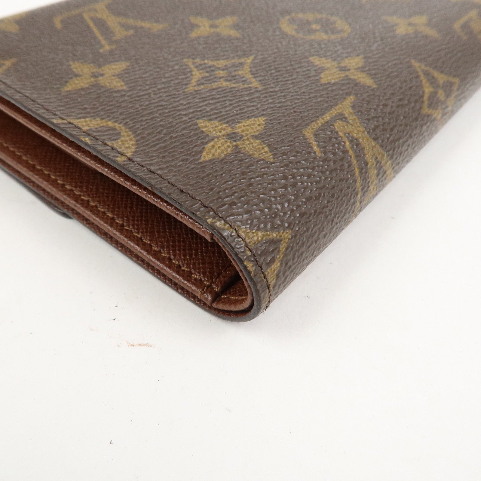 Louis Vuitton Monogram Porte Tresor Etui Papiers Wallet M61202