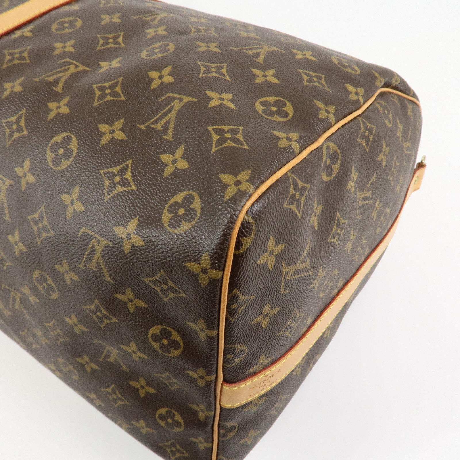 Louis Vuitton Monogram Keep All Bandouliere 60 Boston Bag M41412