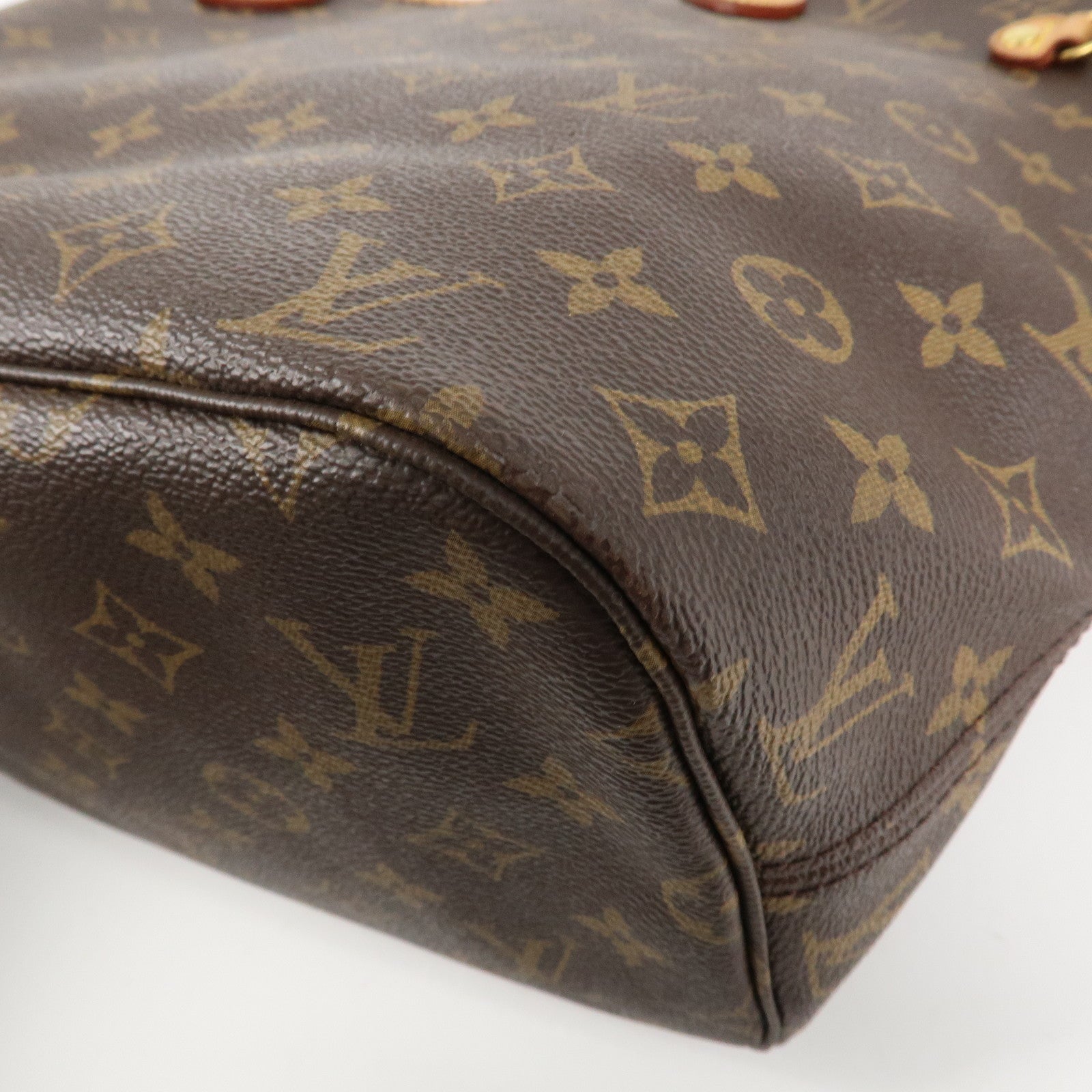 Louis Vuitton Monogram Neverfull MM Tote Bag Pivoine M41178 Used