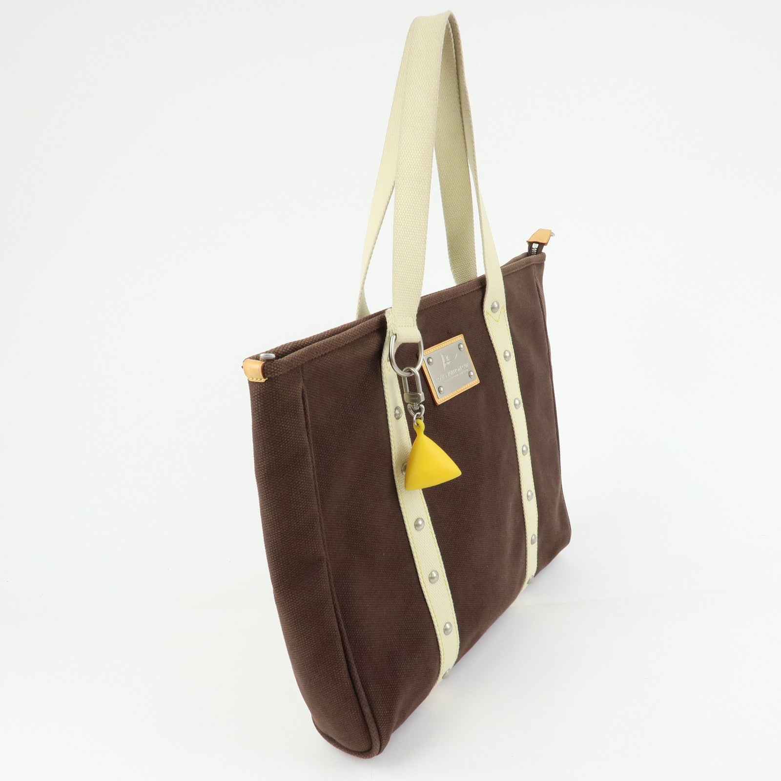 Louis Vuitton Antigua LV Cup Canvas Cabas GM Tote Bag Brown M80662