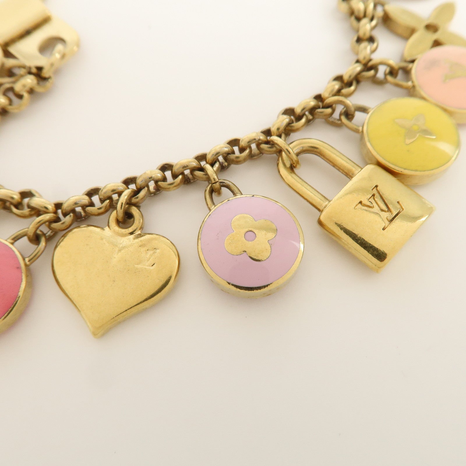 Louis Vuitton Porte Cles Chaine Pastilles Metal Key Chain M66172