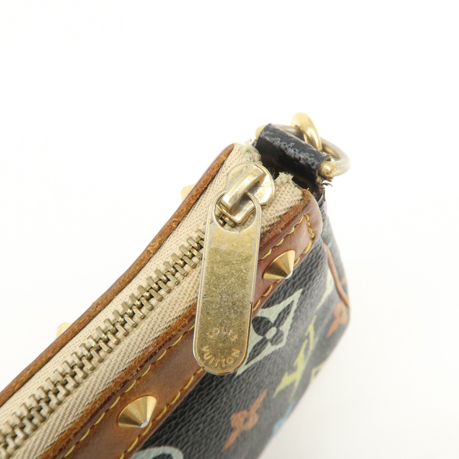 Louis Vuitton Monogram Multicolor Pochette Accessoires Noir M92648