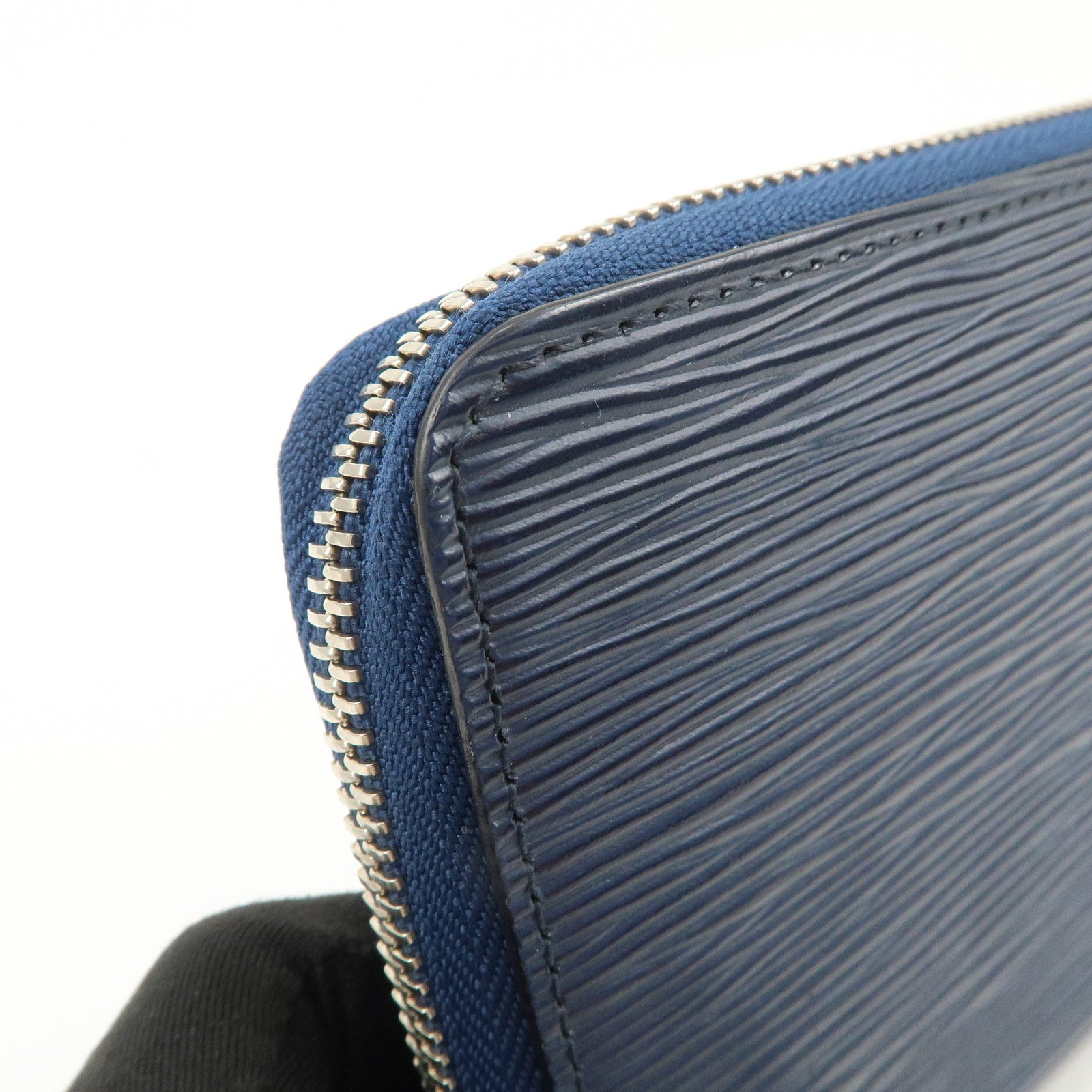 Louis Vuitton Epi leather Zippy Long Wallet Andigo Blue M61873 Used
