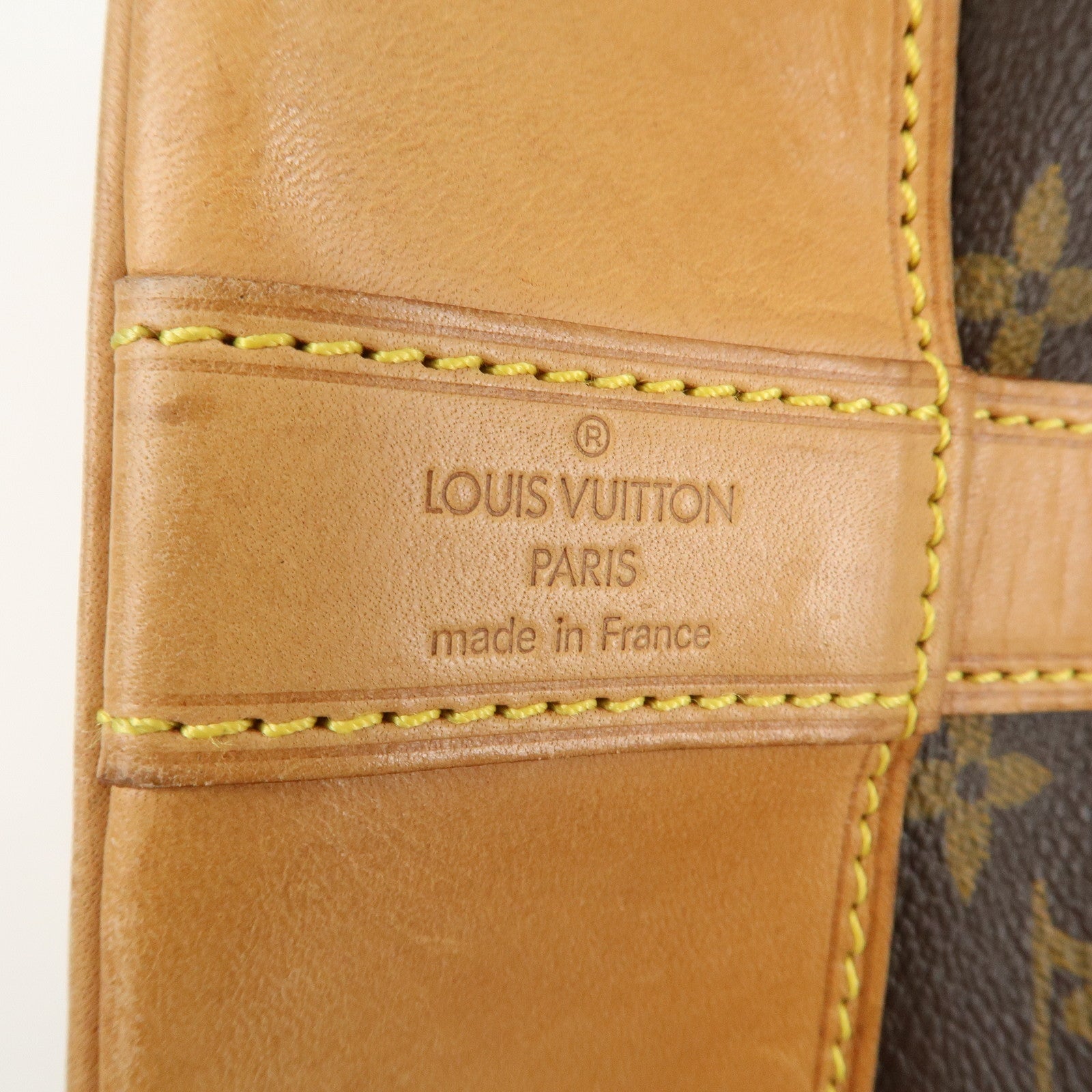 Louis Vuitton Monogram Randonnee PM Laundry Bag Brown M42243 Used