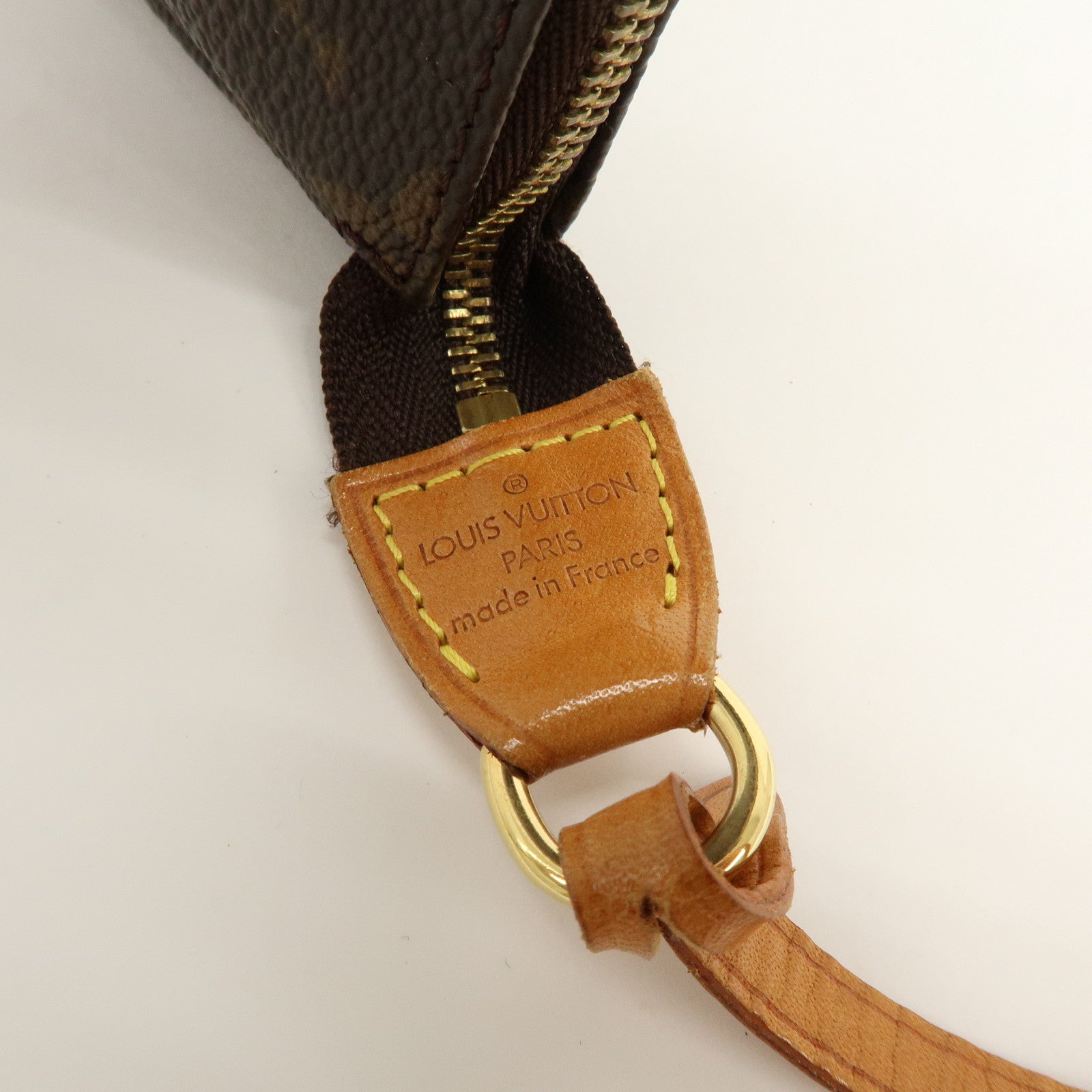 Louis Vuitton Monogram Pochette Accessoires Pouch Hand Bag M51980