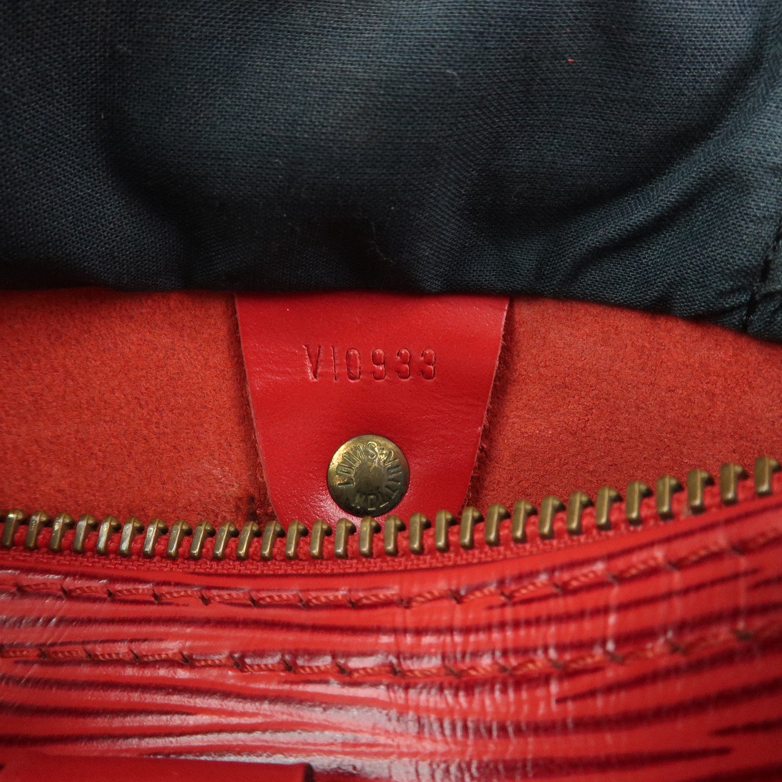 Louis Vuitton Epi Leather Speedy 30 Boston Bag Castilian Red M41526