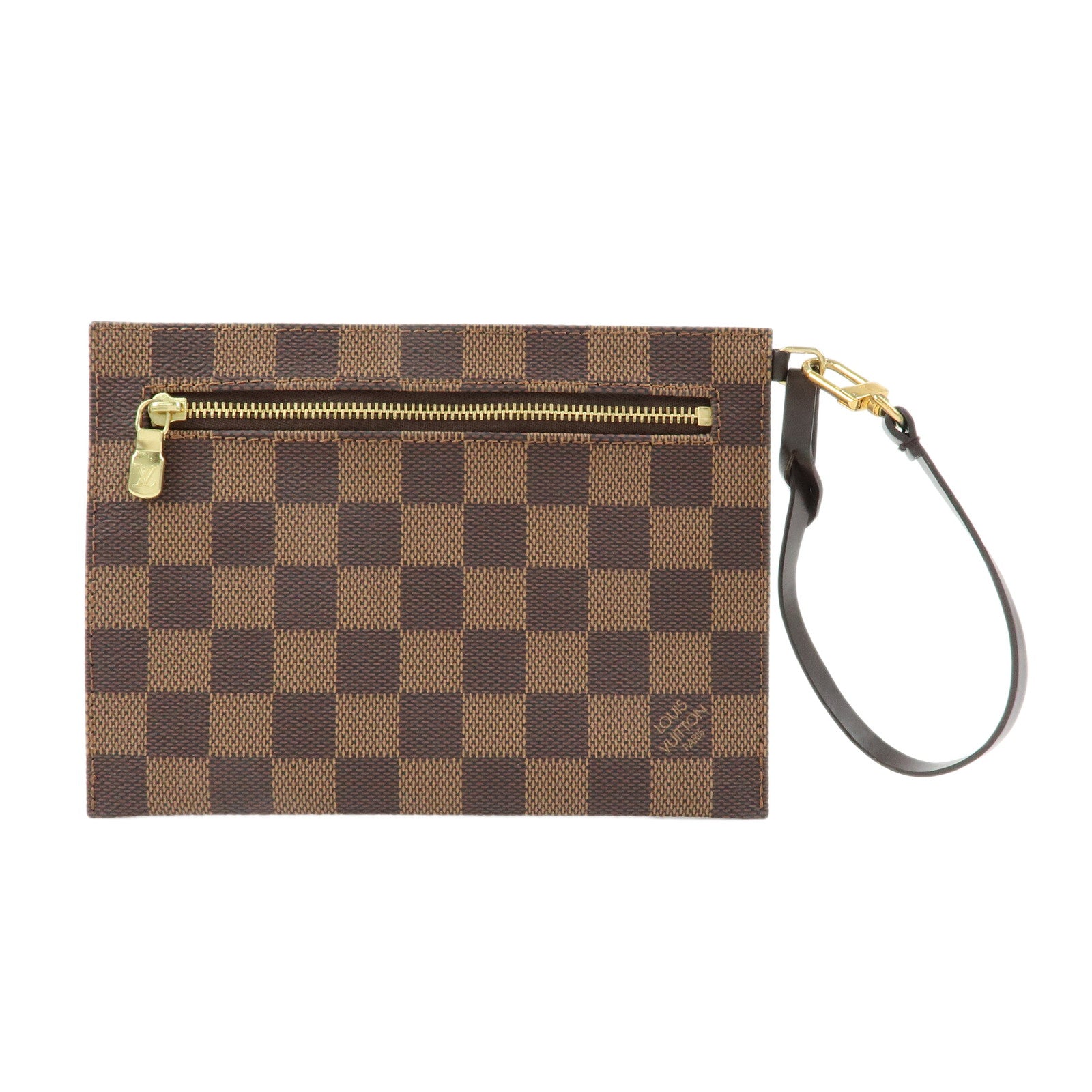 Louis Vuitton Damier Canvas Pouch for Clifton Bag Ebene N51149