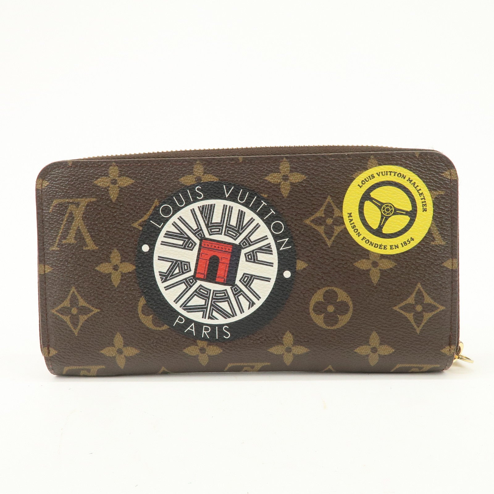 Louis Vuitton Monogram Canvas LV World Tour Zippy Wallet M62149
