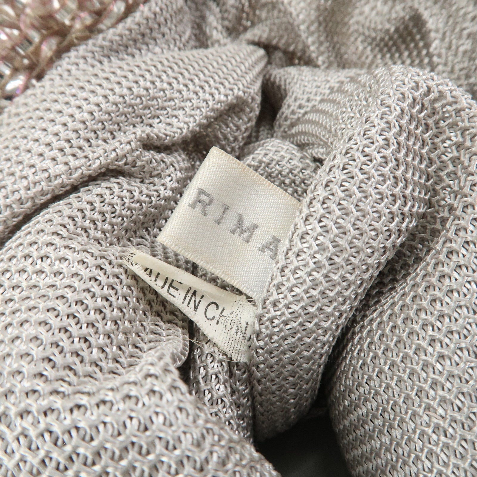 ANTEPRIMA Wire Bag PVC Leather Hand Bag Sweets Motif Clear Pink