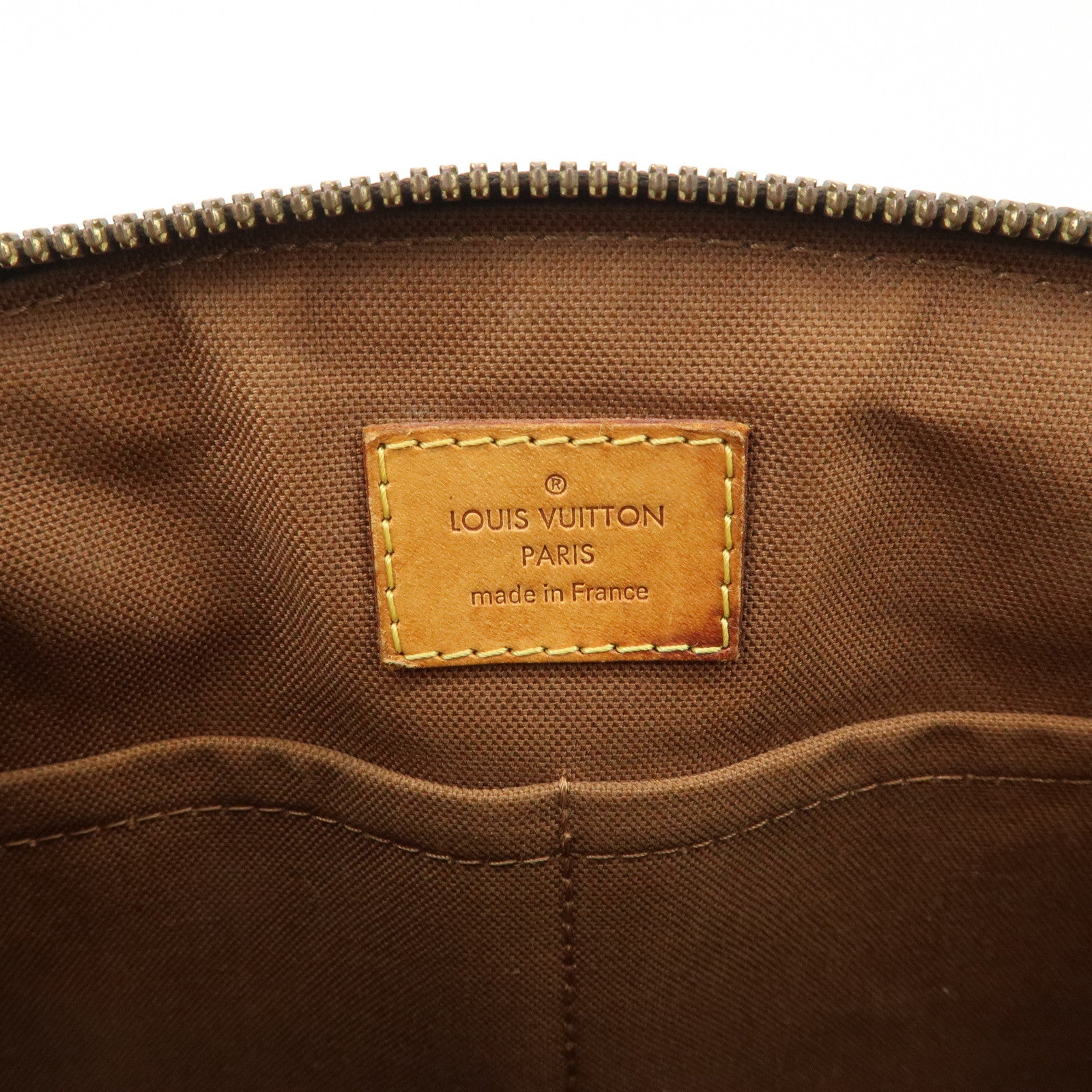 Louis Vuitton Monogram Tivoli PM Hand Bag Brown M40143 Used