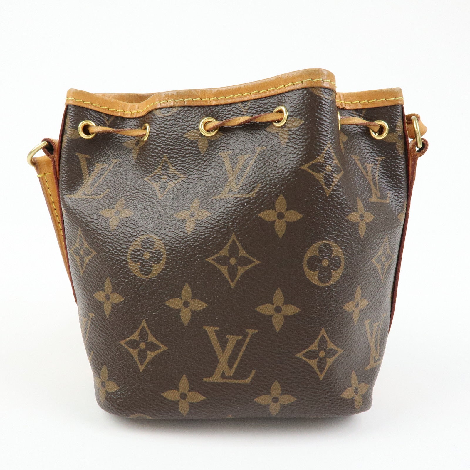 Louis Vuitton Monogram Nano Noe Shoulder Bag Crossbody Bag M41346
