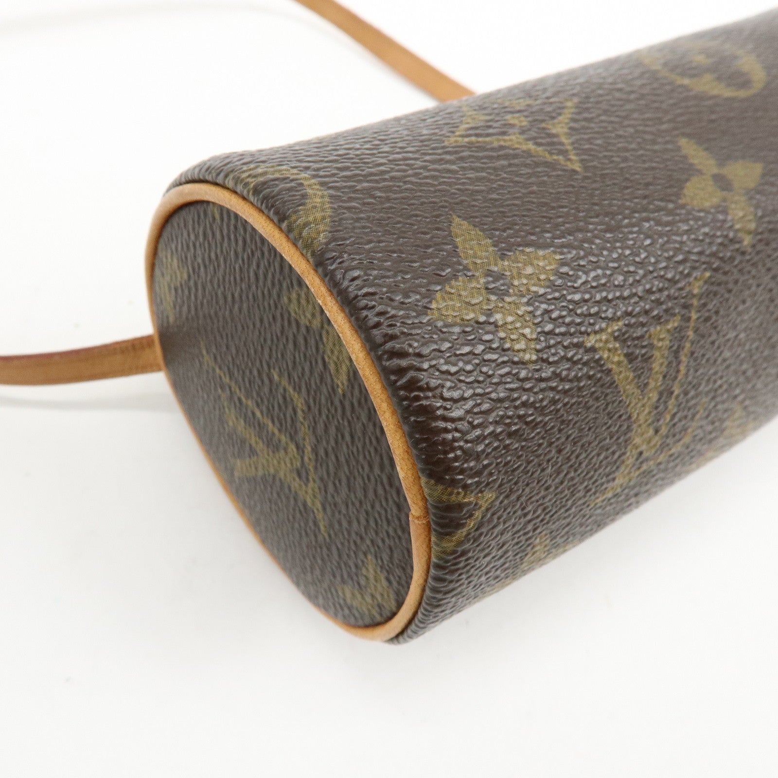 Louis Vuitton Monogram Canvas Mini Pouch for Papillon Bag Brown