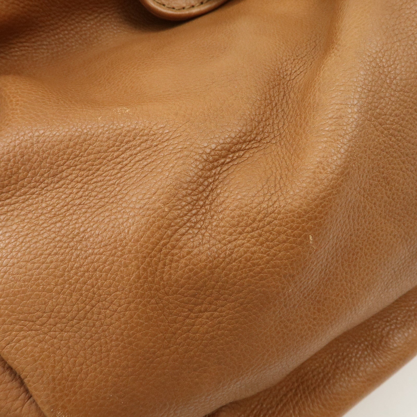 GUCCI Marrakech Leather Shoulder Bag Hand Bag Brown 257029 Used