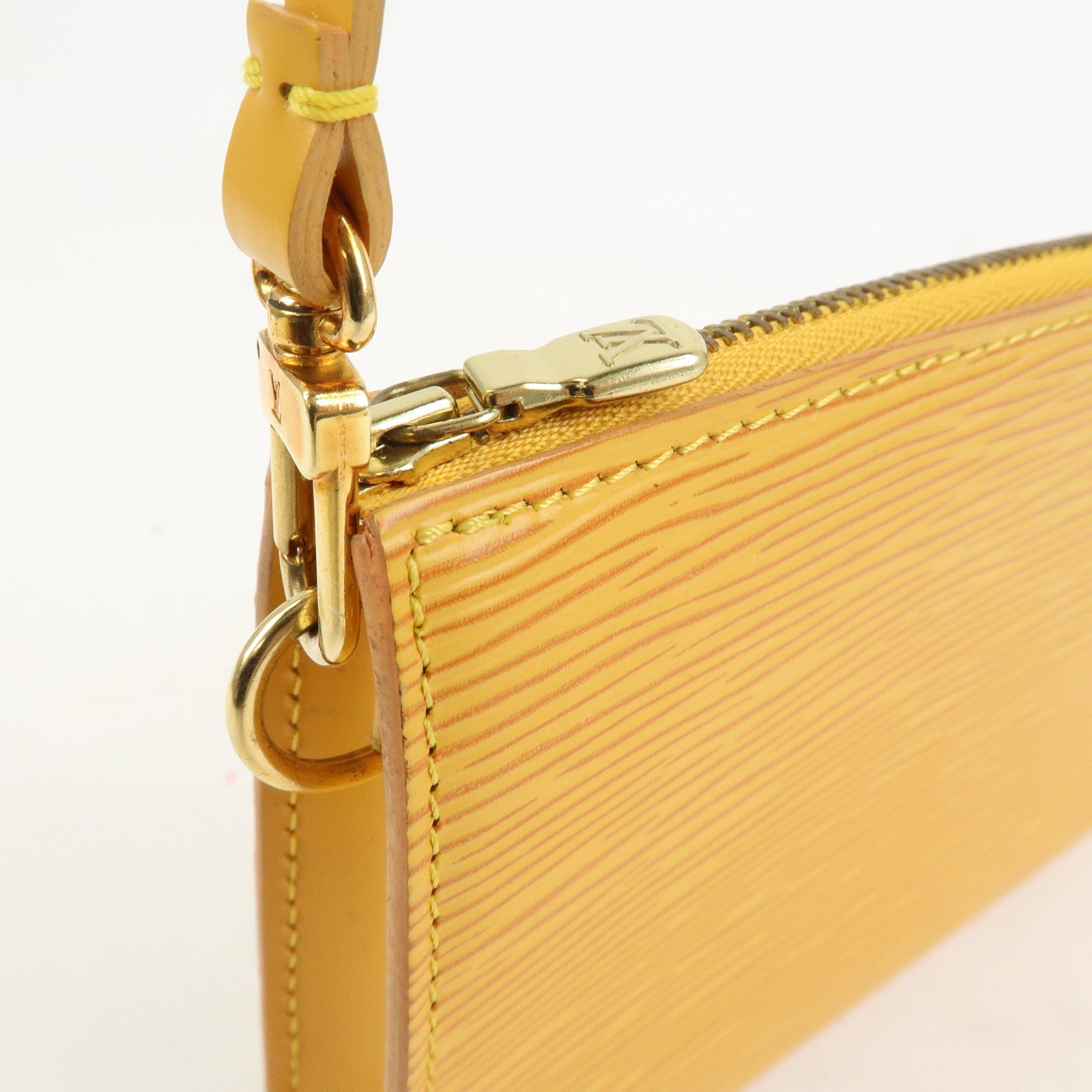 Louis Vuitton Epi Pochette Accessoires Pouch Tassili Yellow M52959
