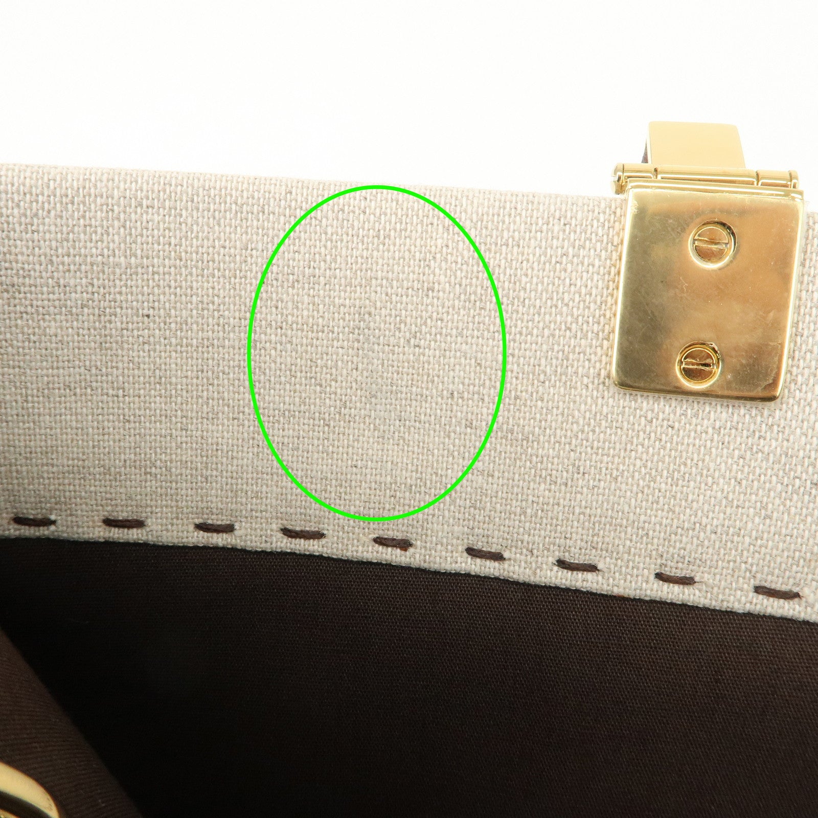 FENDI Leather Canvas Sunshine Medium Tote Bag Natural 8BH386