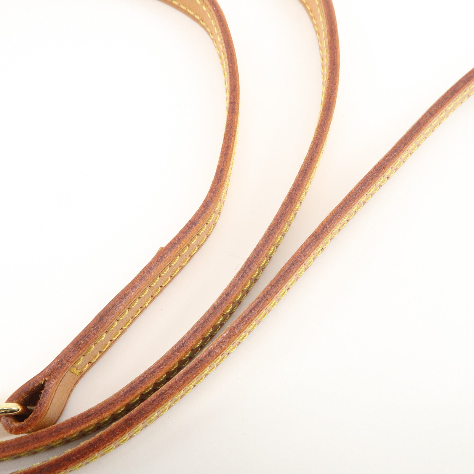 Louis Vuitton Nume Leather Shoulder Strap 120cm Natural J00145