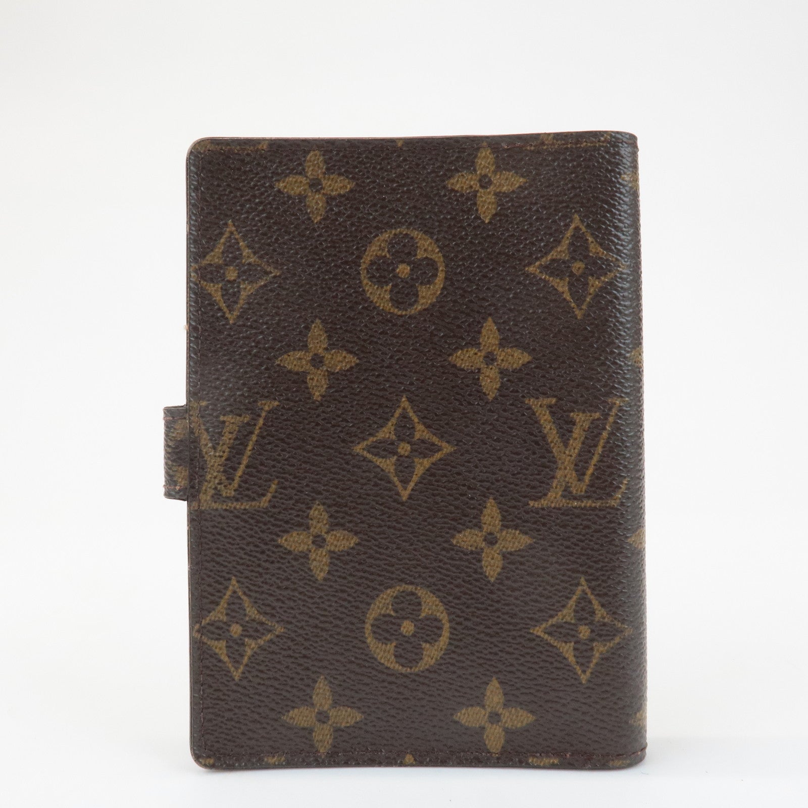 Louis Vuitton Monogram Agenda PM Planner Cover Brown R20005
