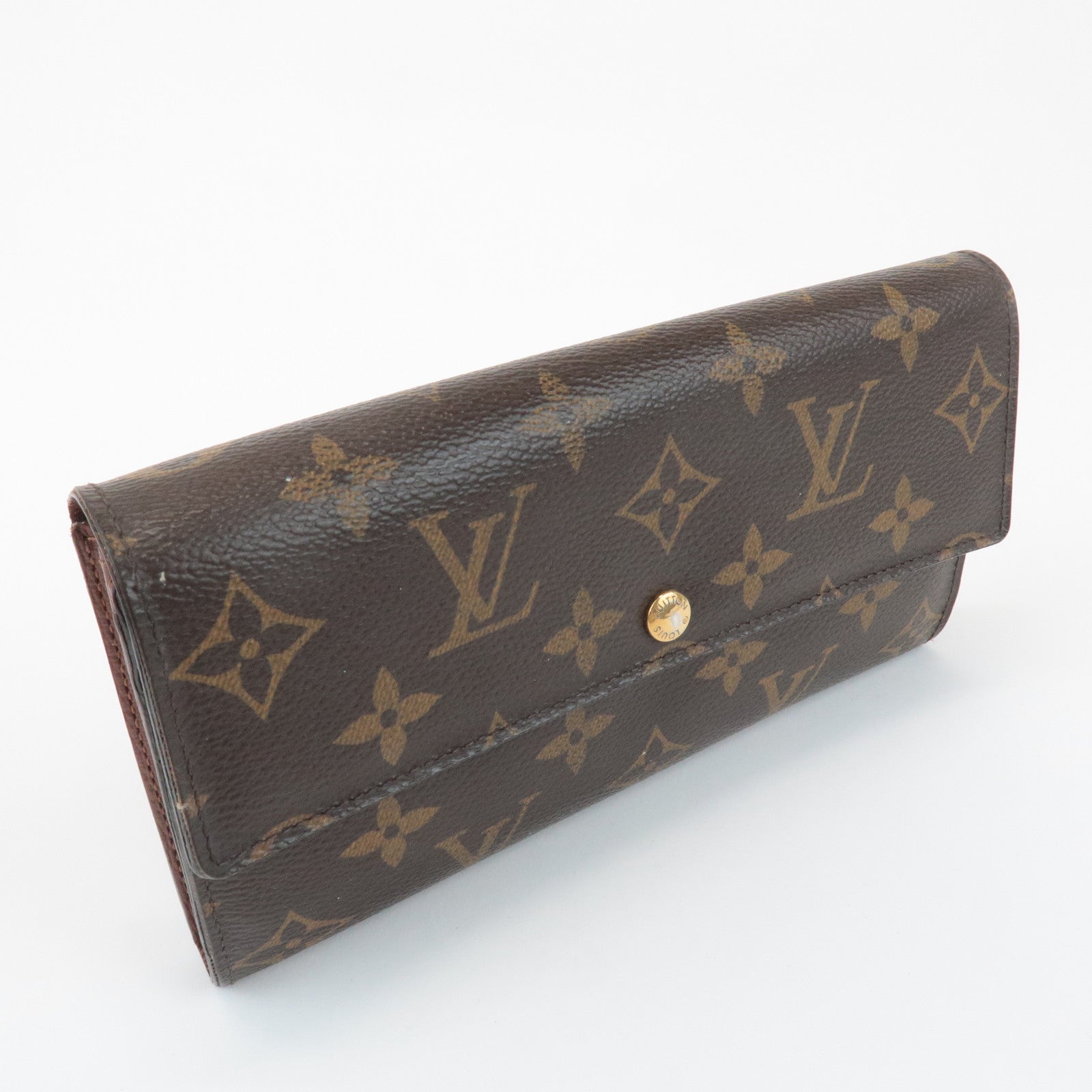 Louis Vuitton Monogram Portefeuille Sarah Long Wallet M61734