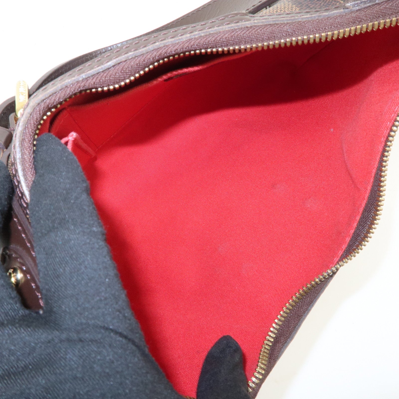 Louis Vuitton Damier Canvas Thames PM Shoulder Bag Hand Bag N48180