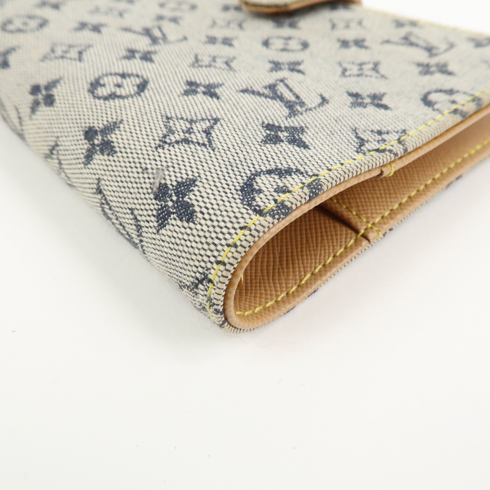 Louis Vuitton Monogram Mini Agenda PM Planner Cover Blue R20910
